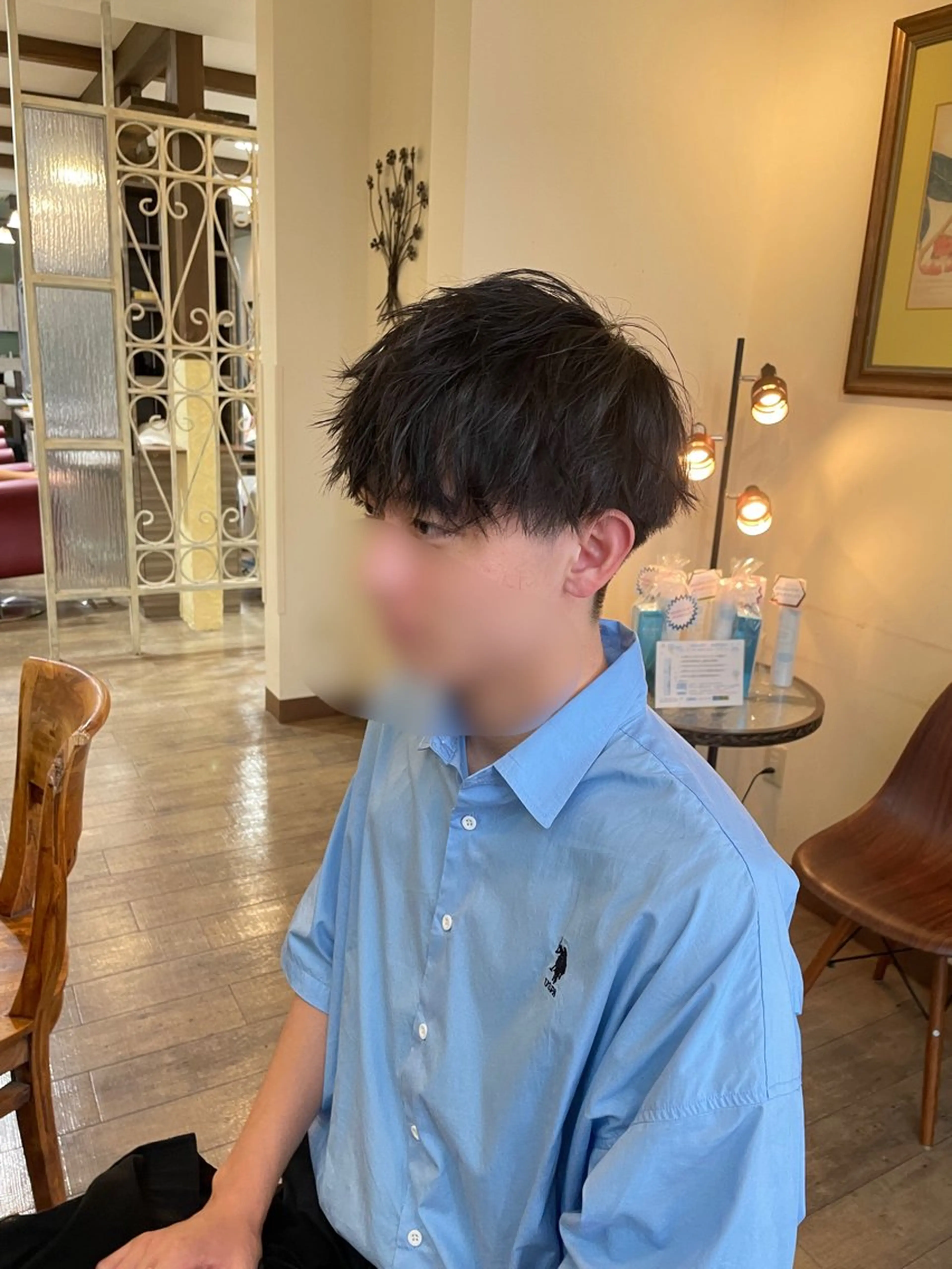 メンズ マッシュ メンズ特化ツヤ髪特化 一宮/矢島大樹のヘアスタイル