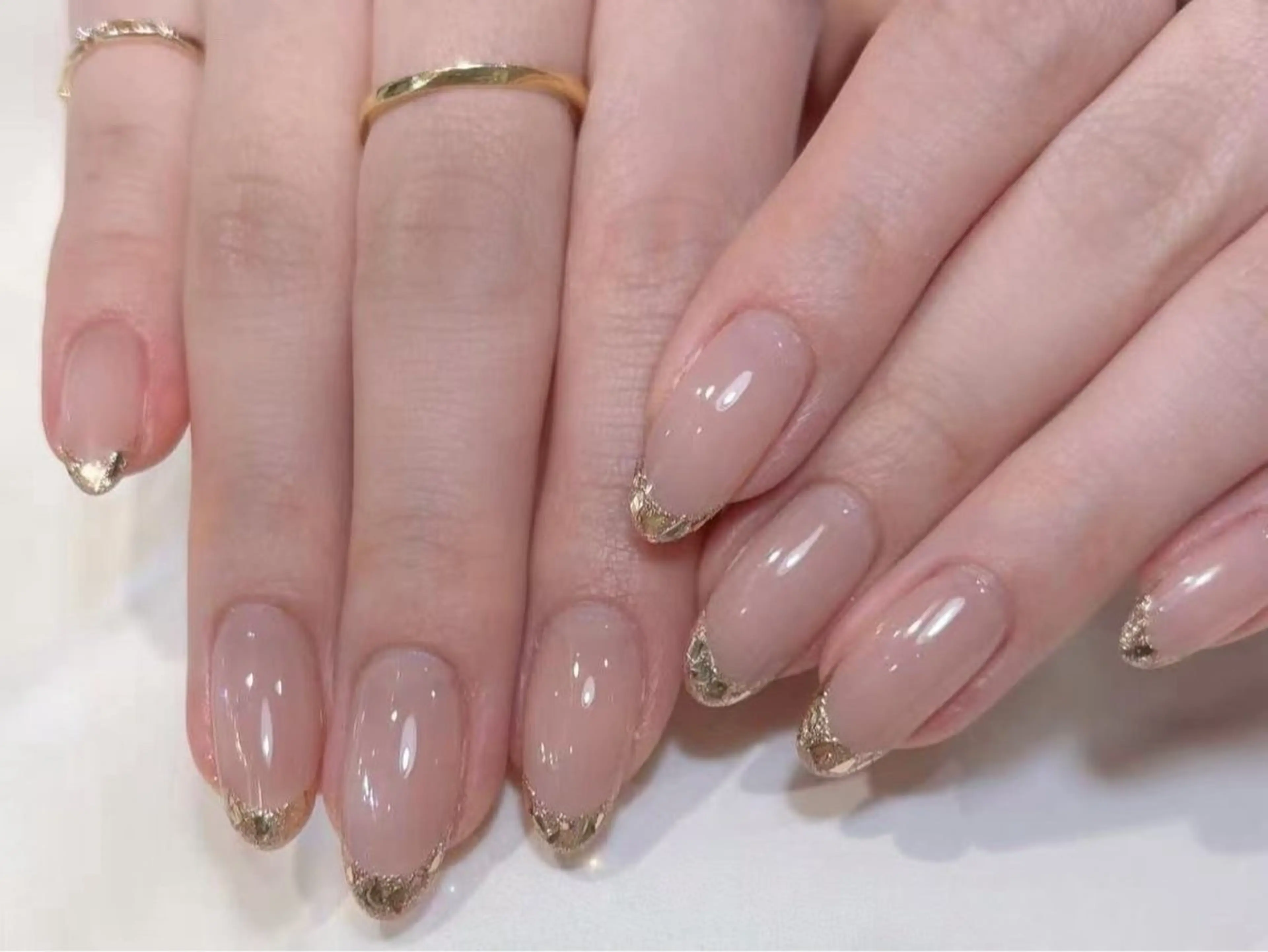 ネイル ニュアンスネイル 春ネイル ハンドネイル ハンドケア ETE LUNA NAILのネイルデザイン