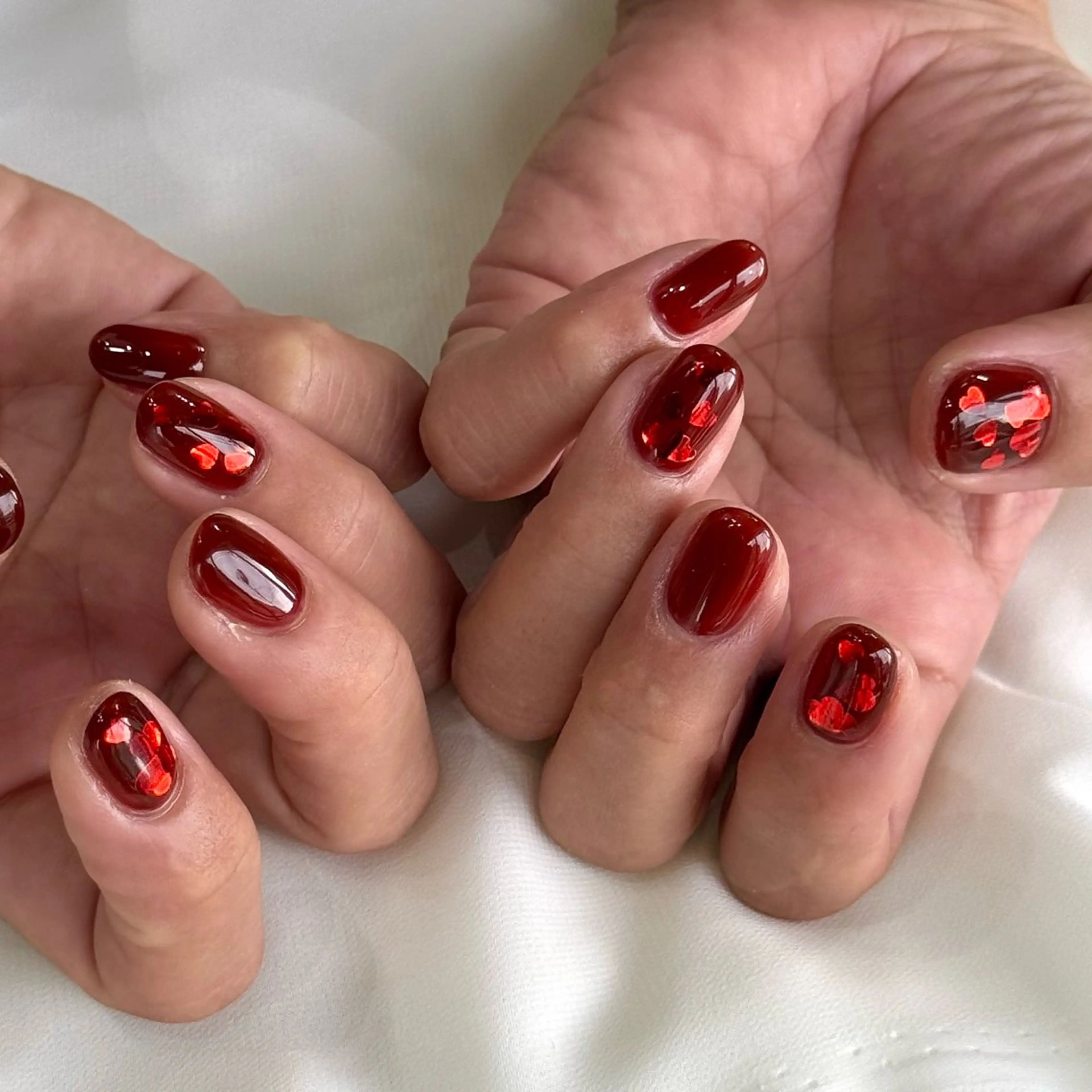 ネイル ハート HARUKA ネイリスト福岡/薬院のネイルデザイン