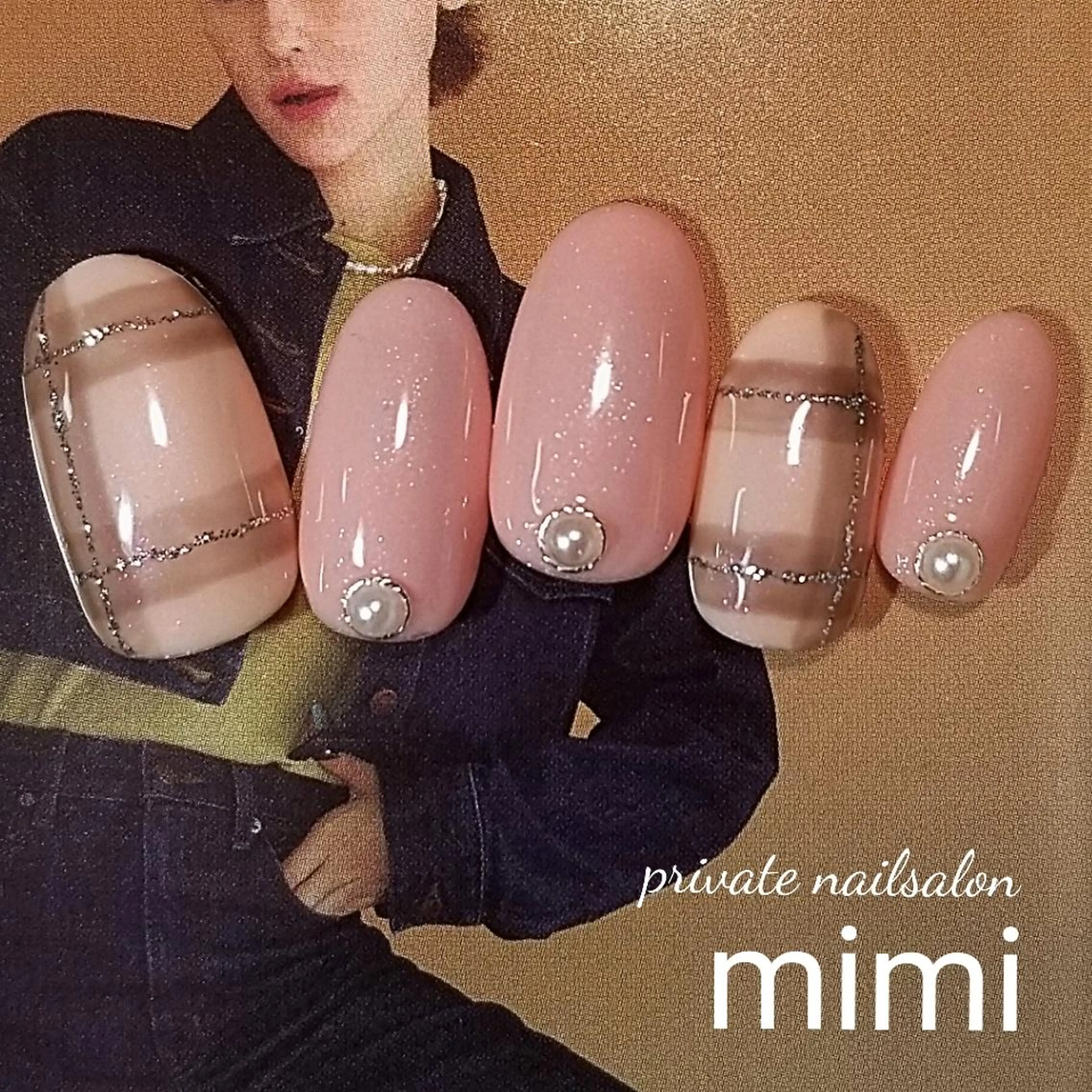 ネイル ピンク 博多ネイル ｍｉｍｉのネイルデザイン