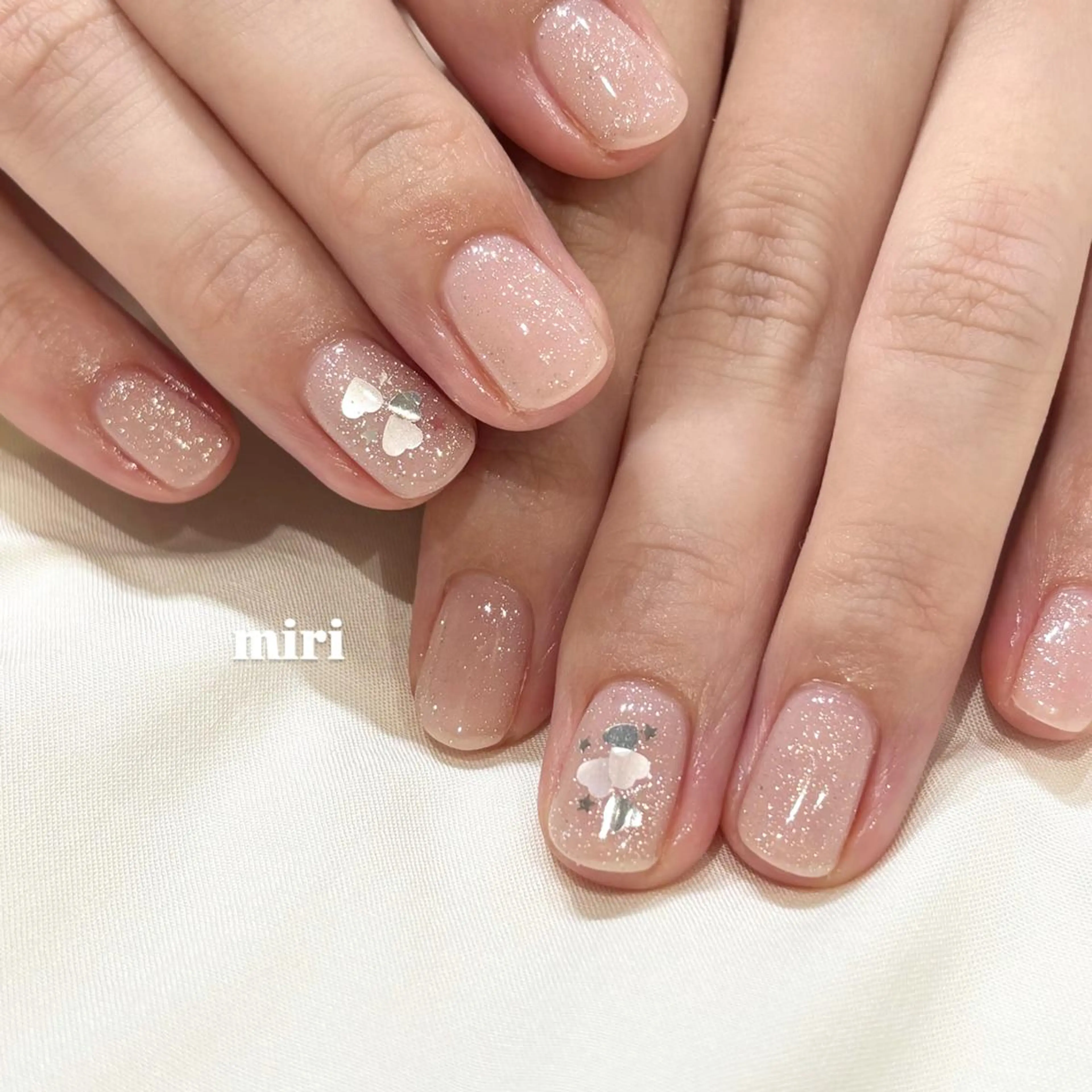 ネイル 新宿代々木/韓国系 ワンホン/aya🫧のネイルデザイン