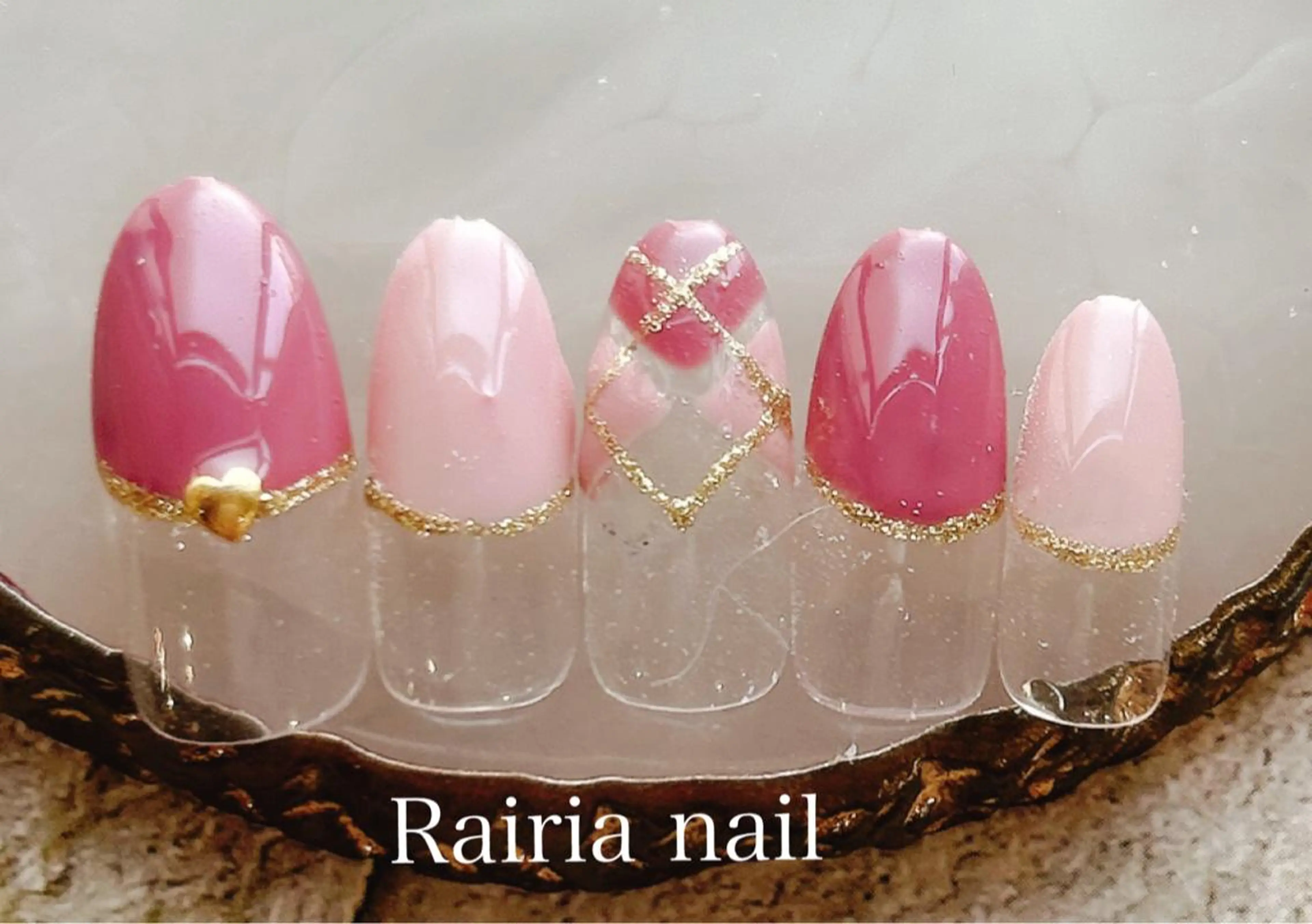 ネイル アートネイル カジュアル フットネイル ジェルネイル キラキラネイル Rairia nail本八幡店のネイルデザイン