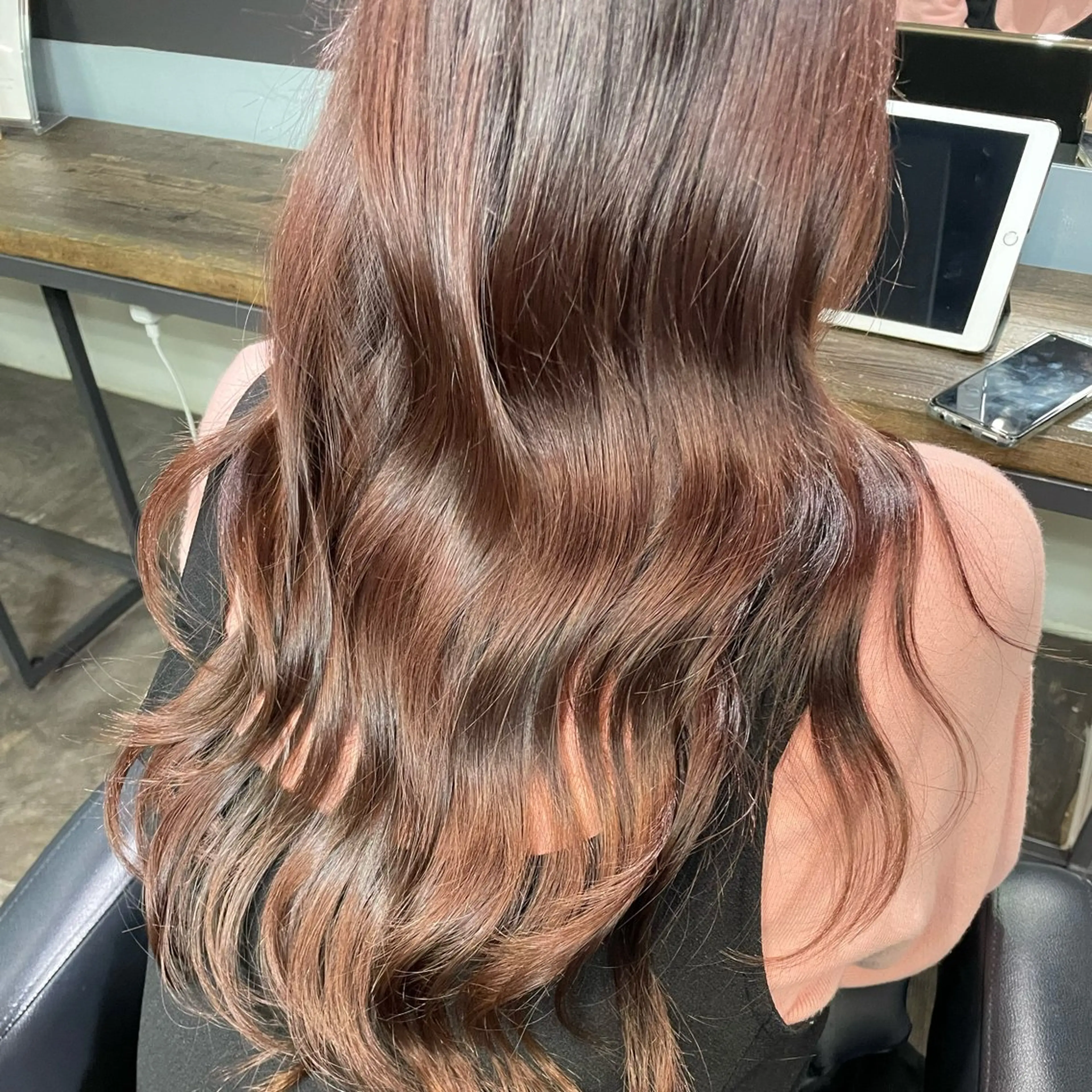カラー ユイカ🐮暖色カラー / 髪質改善のヘアスタイル