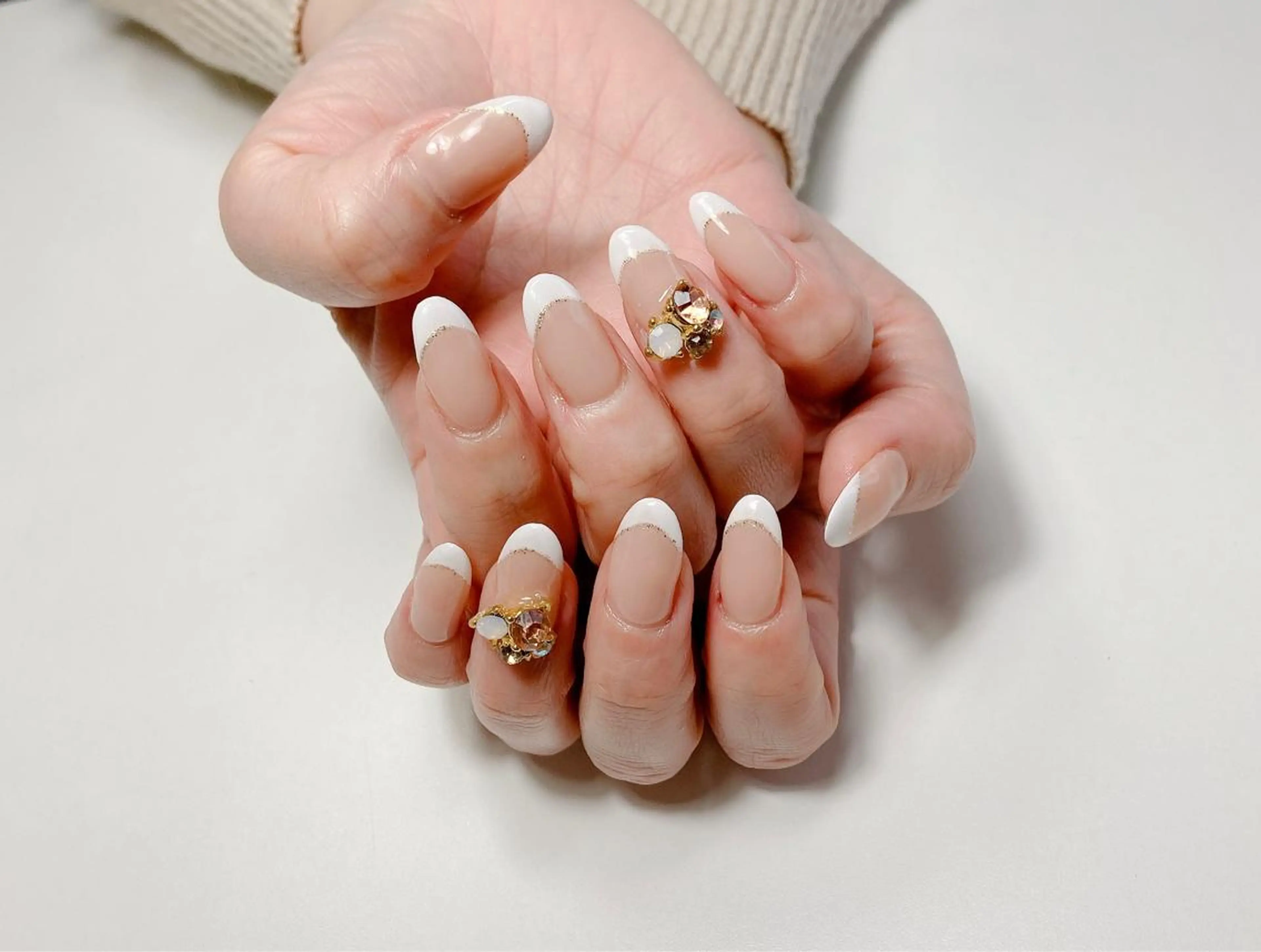 ネイル ラメ(グリッター) ハンドネイル nailsalon REJOICEのネイルデザイン