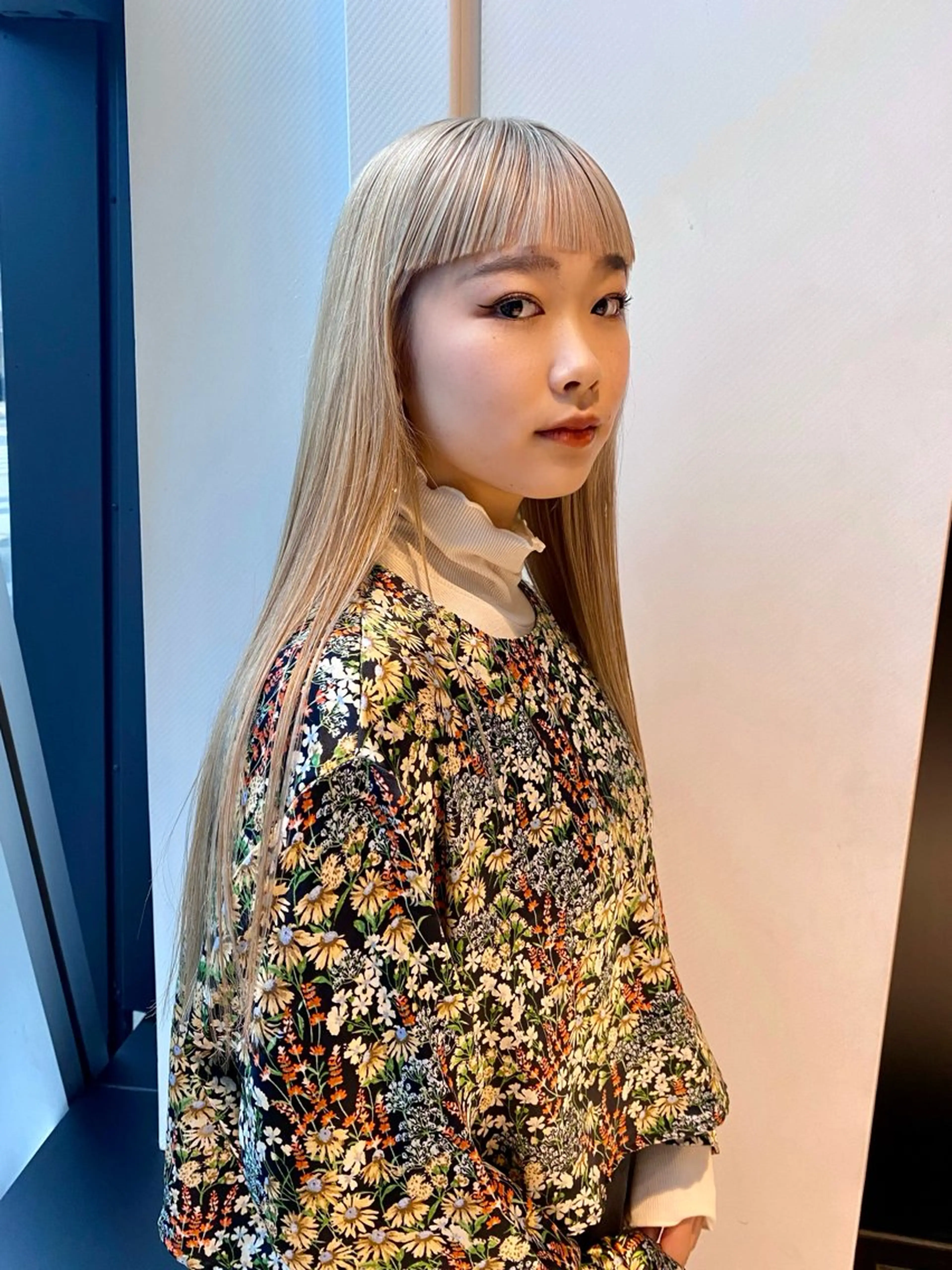 ロング レイヤーカット/ パーマ/鎌田実奈歩のヘアスタイル