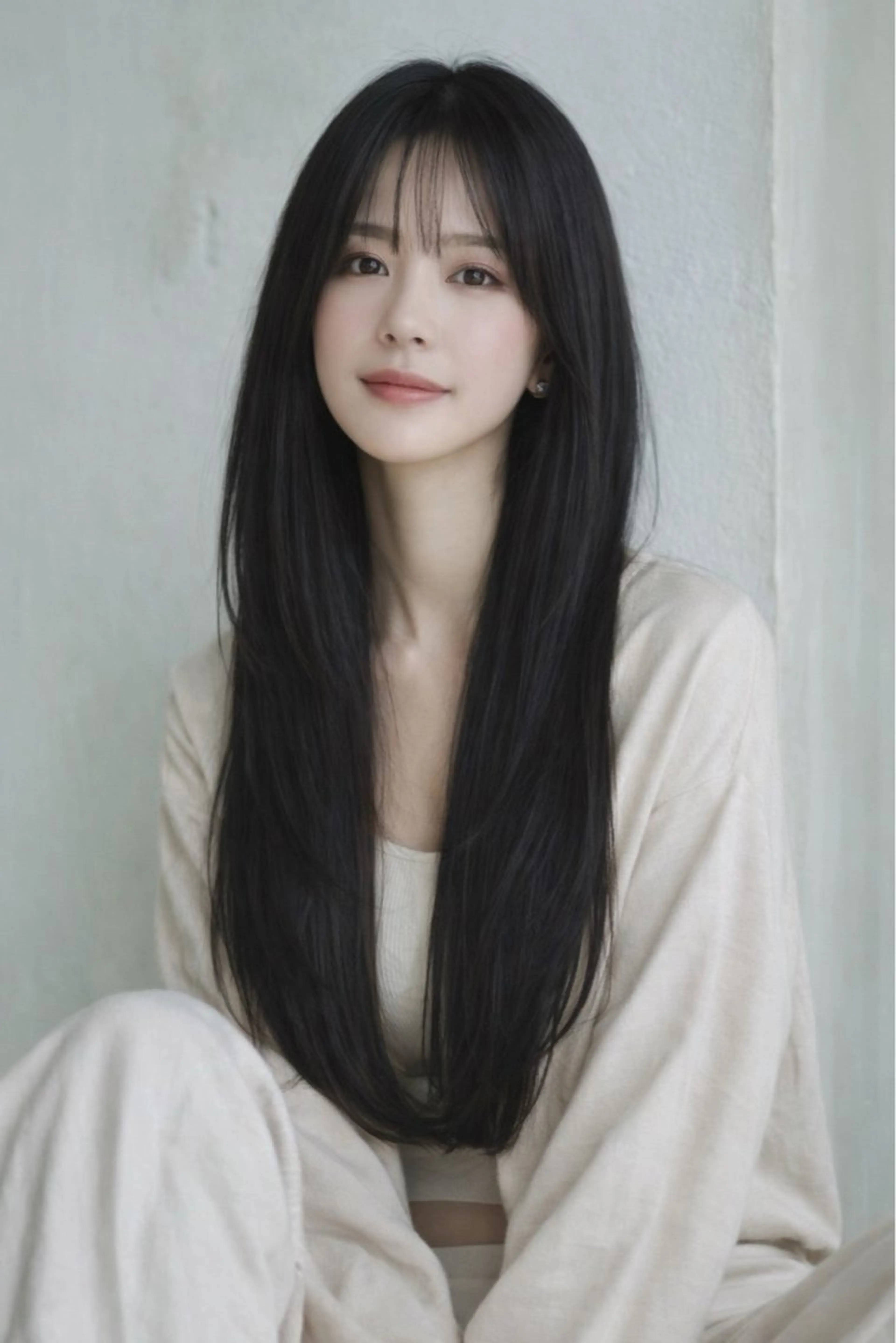 ロング 服部 楓のヘアスタイル