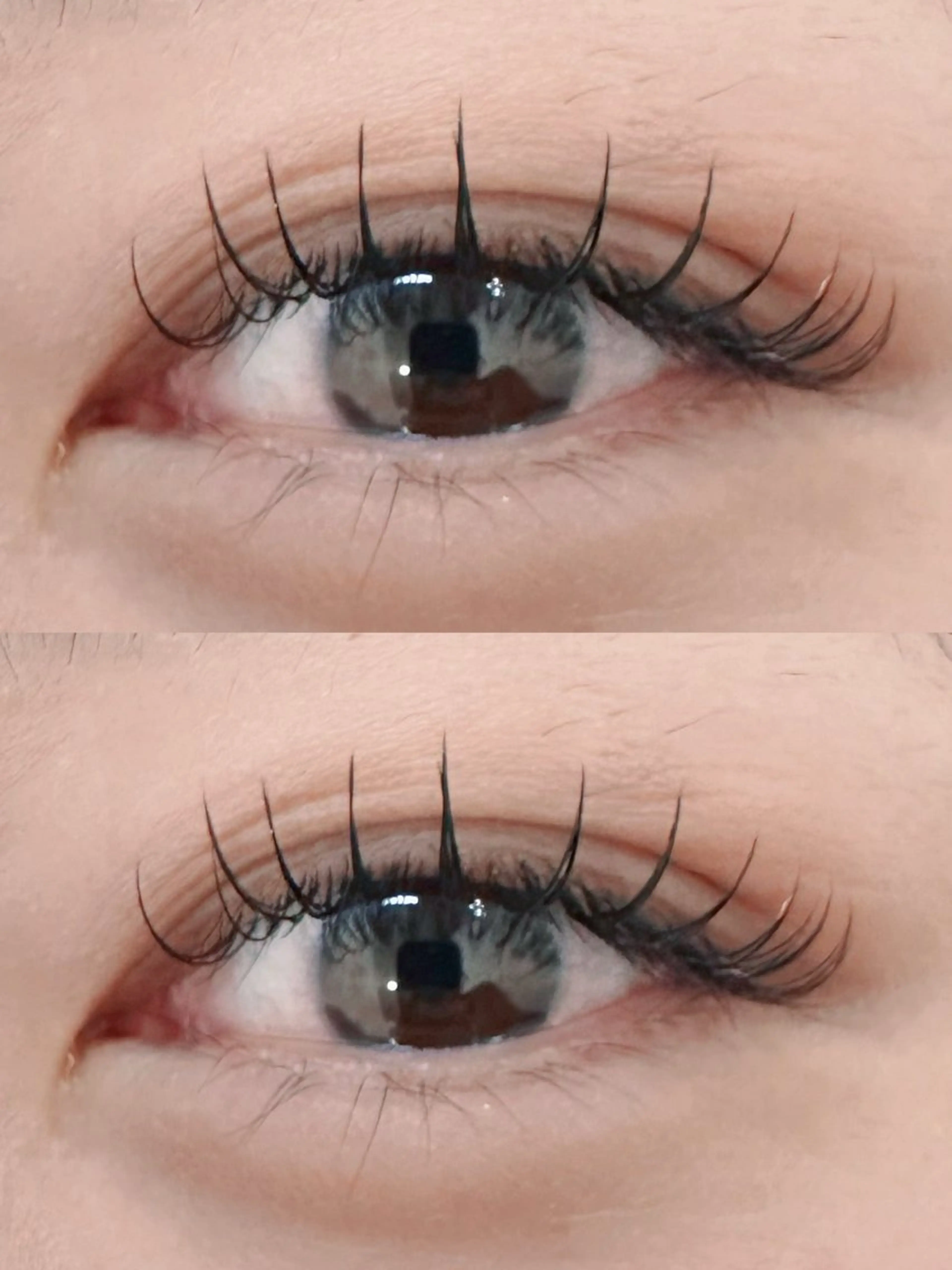 マツエク・マツパ 束感まつ毛 フラットラッシュ マツエク Rimiなかもず店 RION🌼のマツエク・マツパデザイン