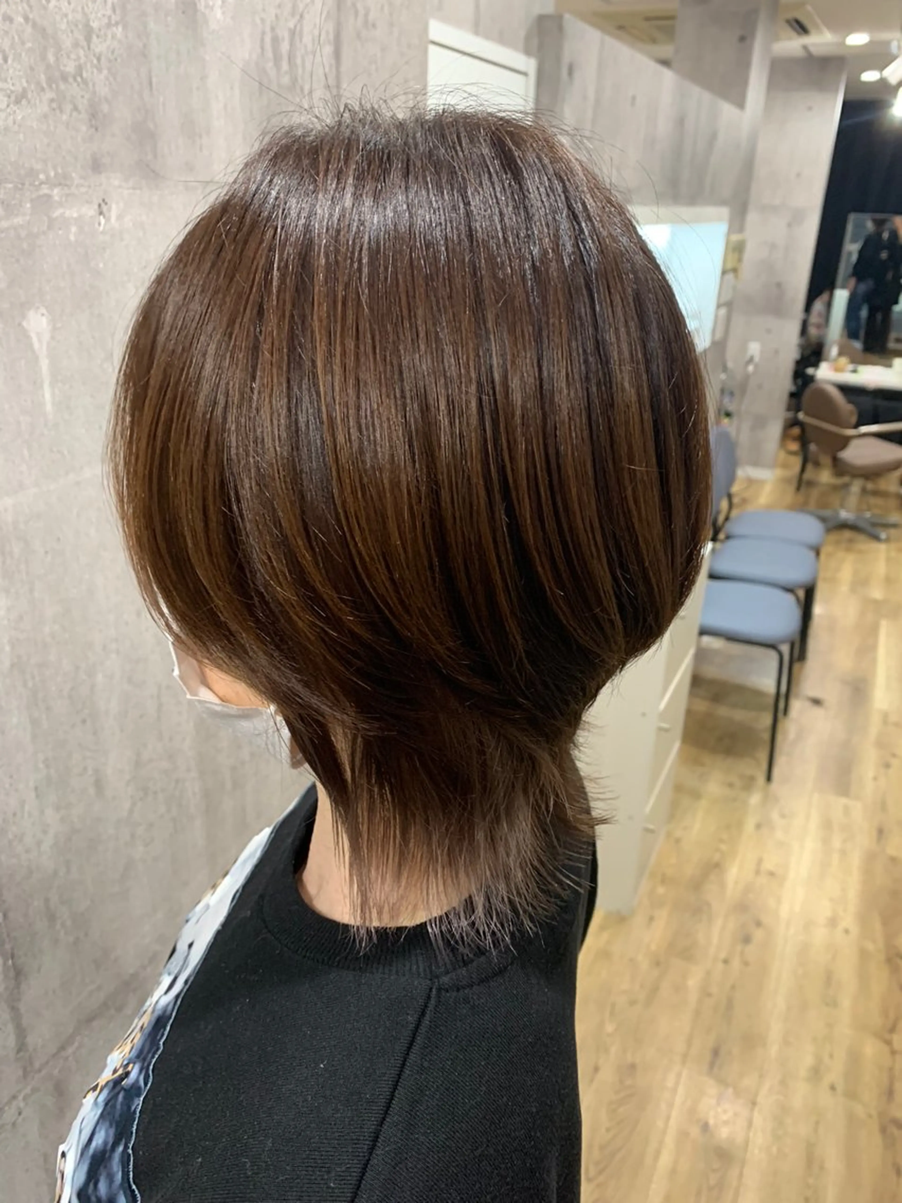 ミディアム _white南海難波店所属・髪質改善/ウスイ アイキ/_WHITEのヘアスタイル