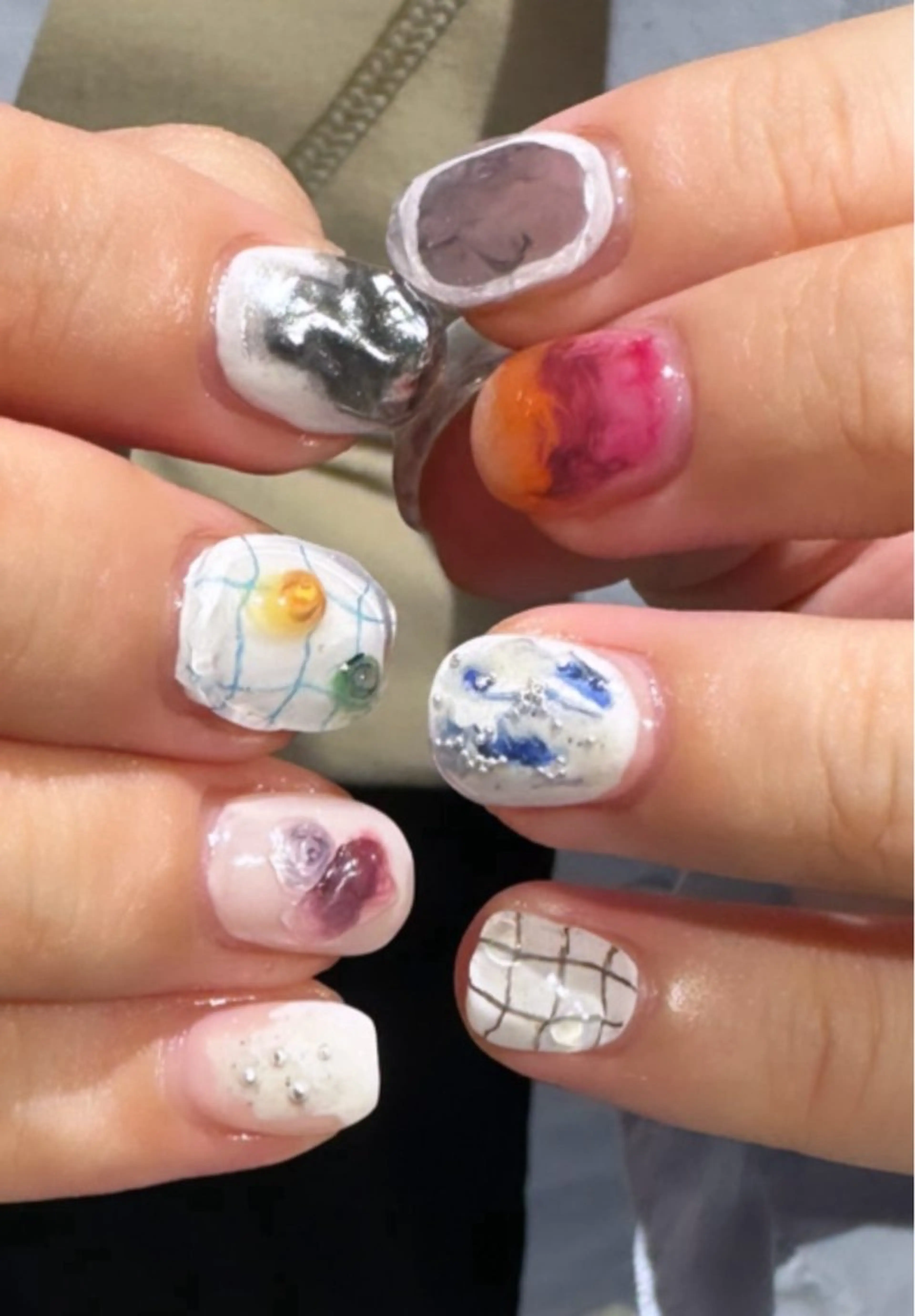 ネイル ハイトーン特化 pepe🎀のヘアスタイル