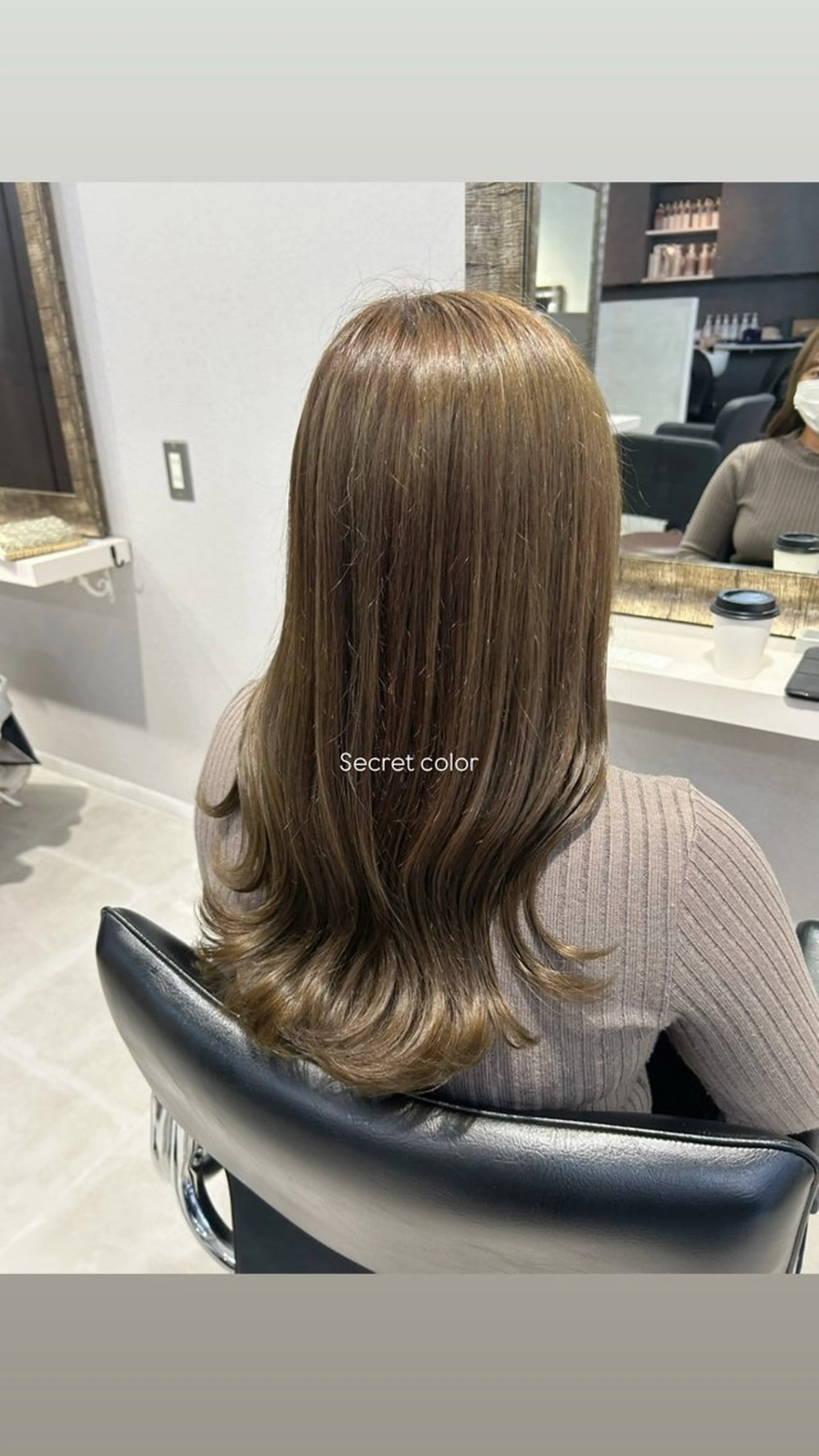 セミロング ヘアカラー be"leef.mel 【ビリーフメル】所属・beleef mel meiのヘアスタイル