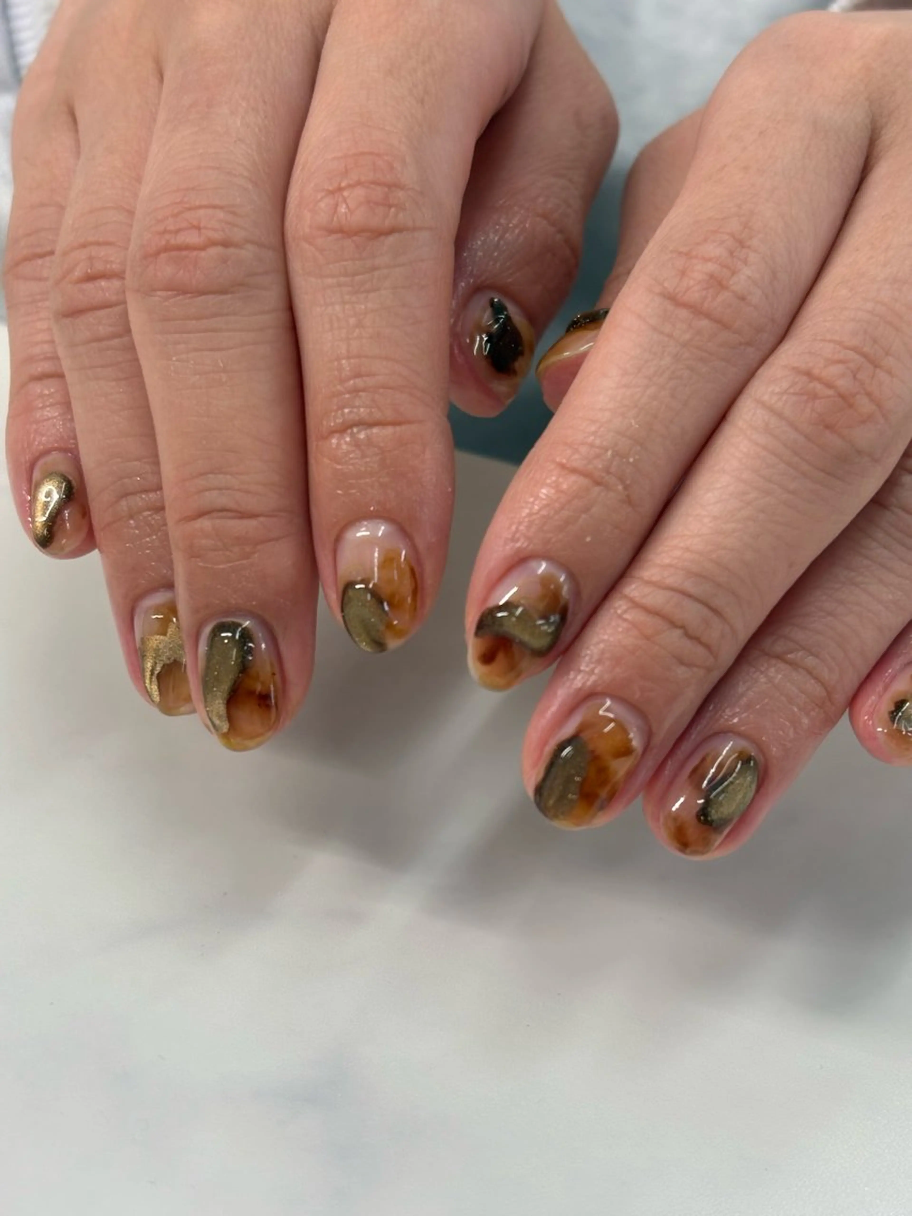 ネイル ハンドネイル filonnail yui_ニュアンスのネイルデザイン