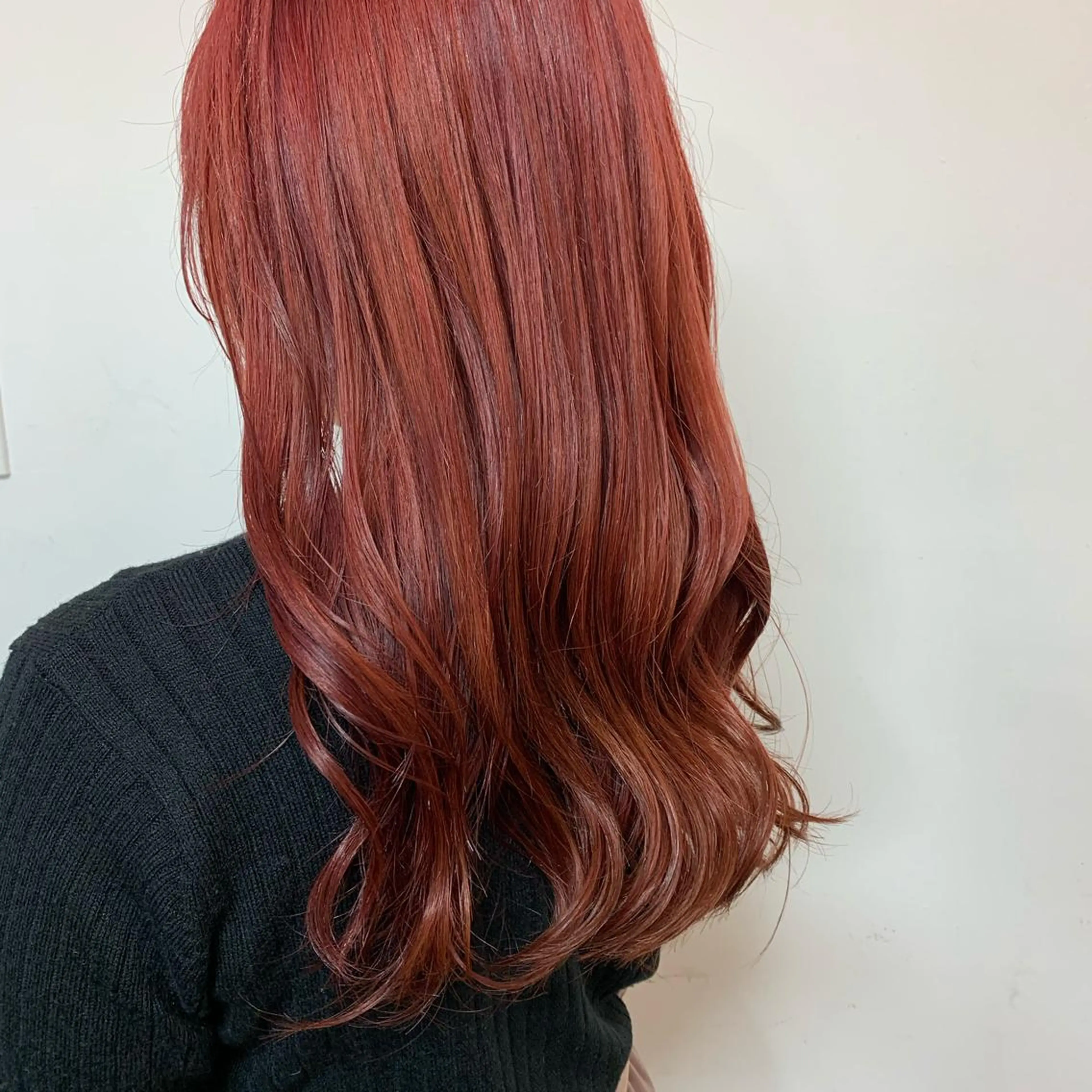 ロング ヘアカラー トリートメント 艶髪color💎髪 質改善ストレート大吉のヘアスタイル