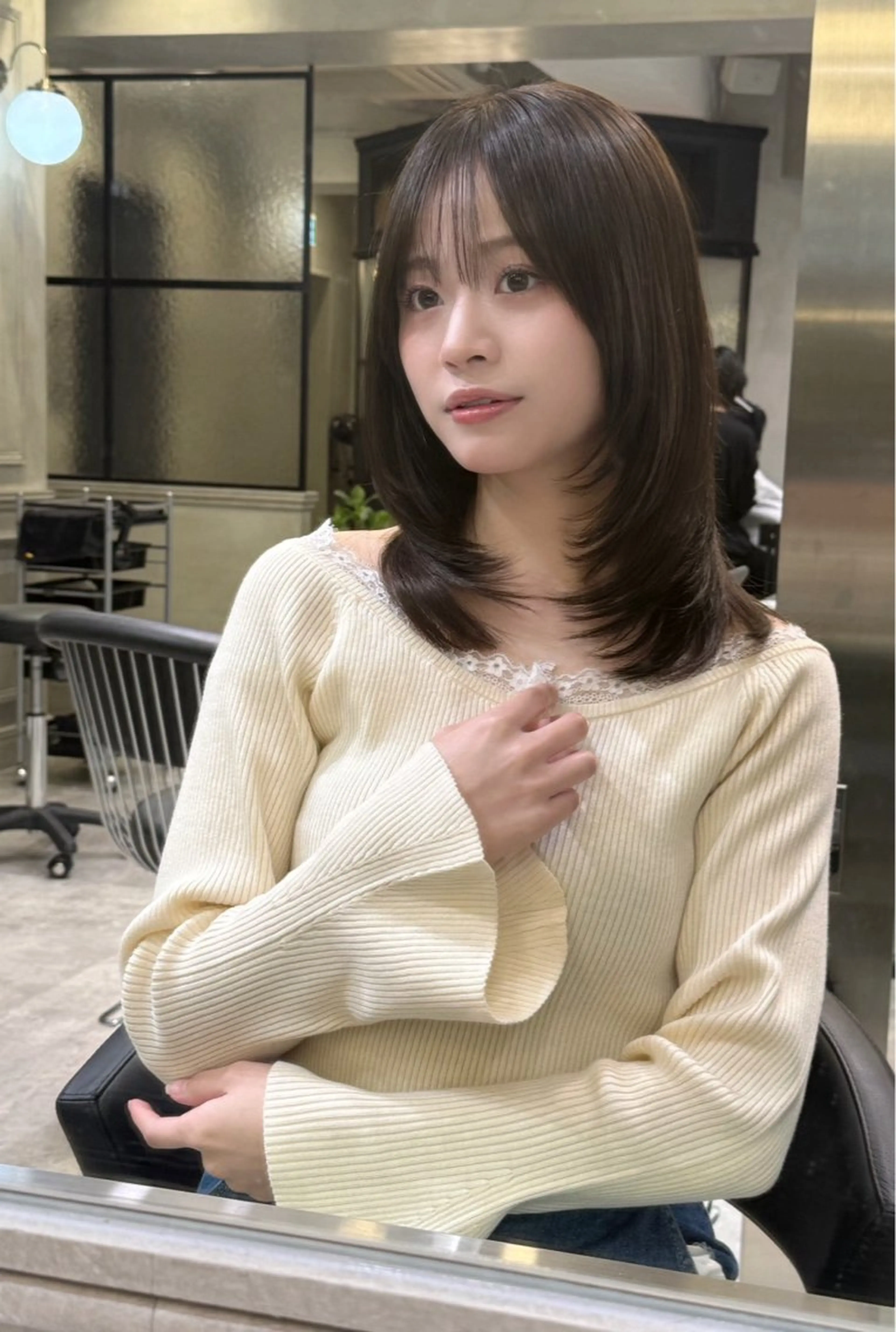 【3/19日限定🚨渋谷店でのご案内 】レイヤーカット🪽‪×スチーム補修シルクトリートメント✨の写真