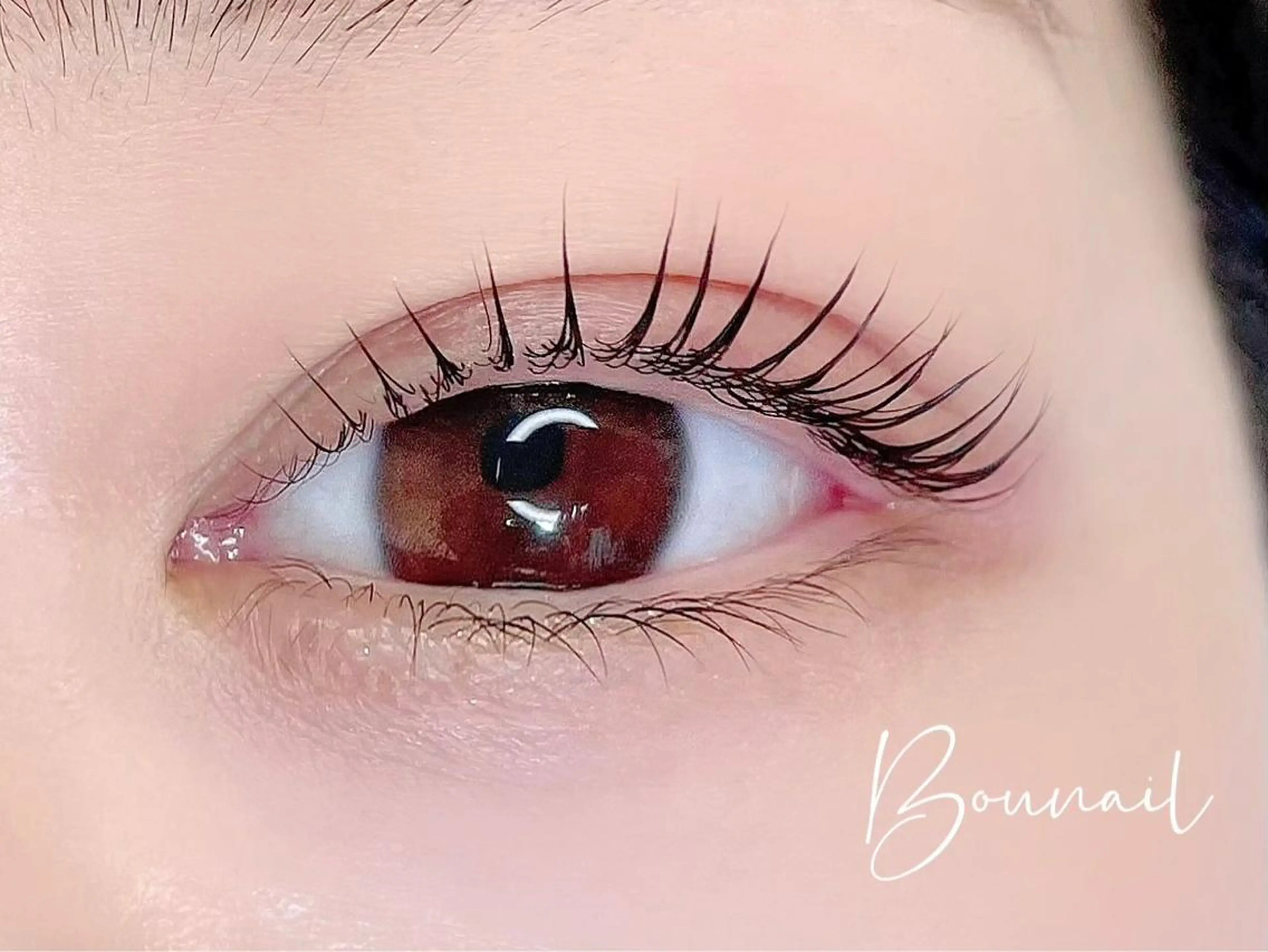 マツエク・マツパ パリジェンヌラッシュリフト Millieye大崎 講師のマツエク・マツパデザイン