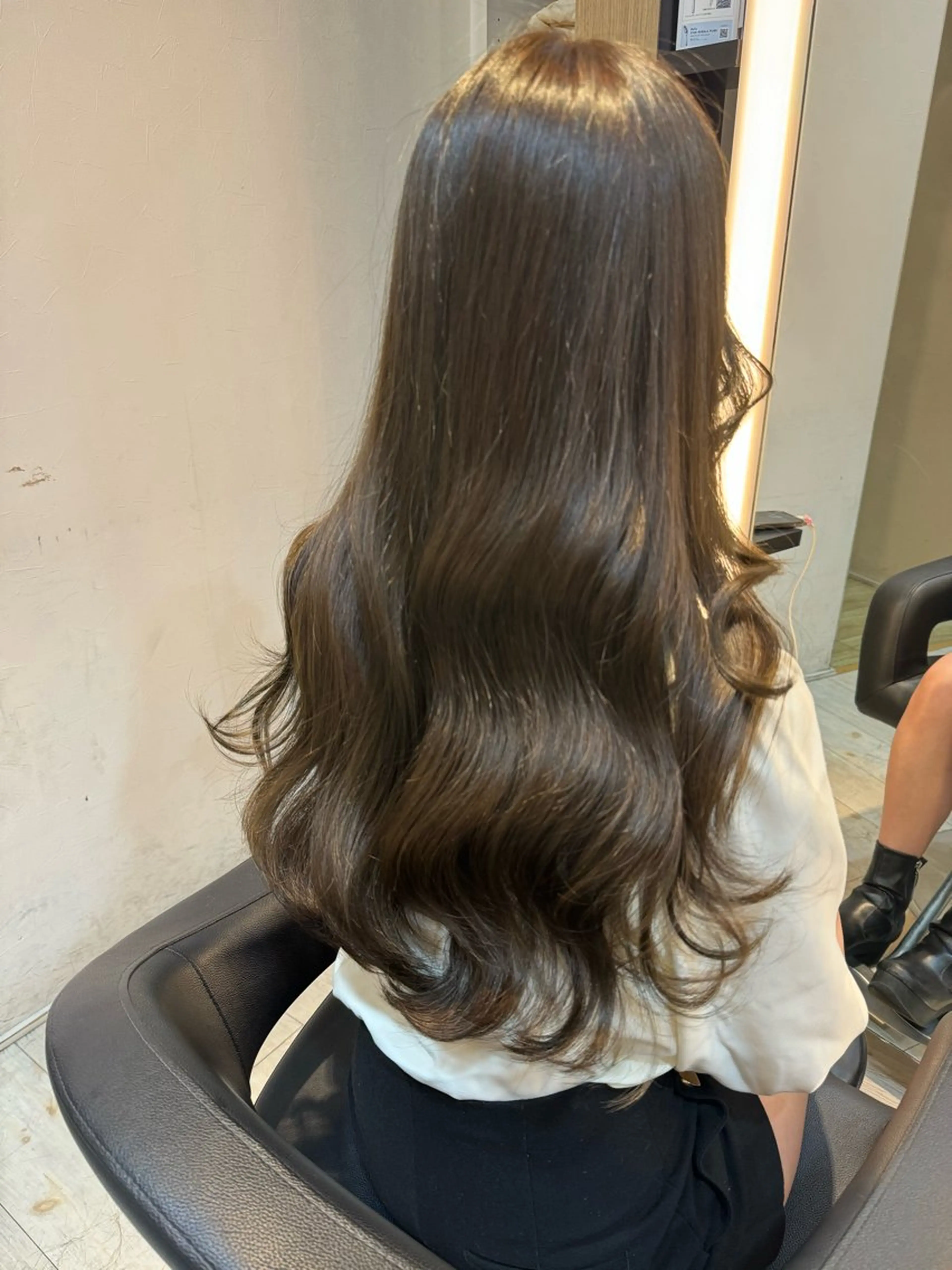 ロング 韓国ヘア/そら レイヤー透明感カラーのヘアスタイル