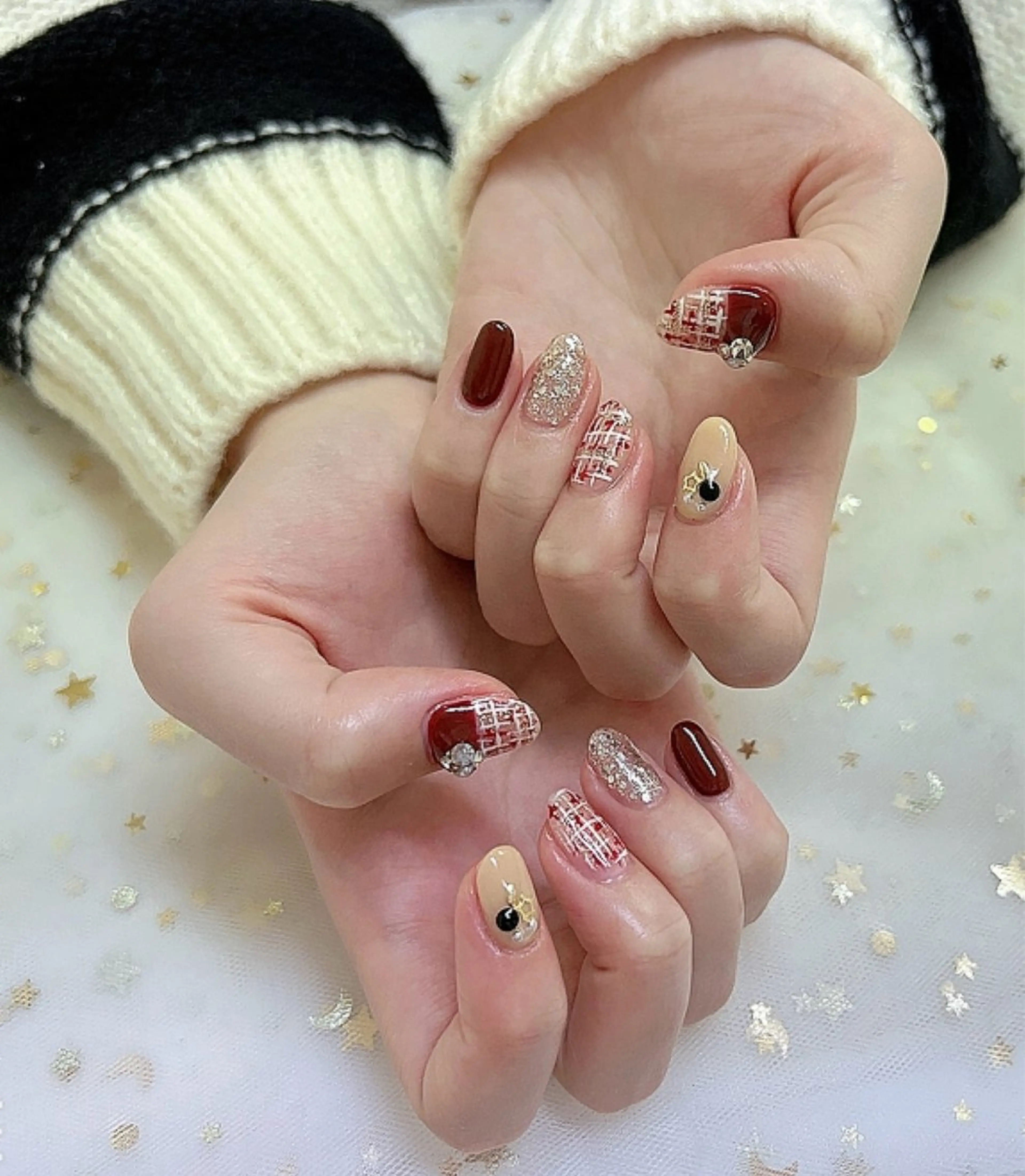 ネイル ハンドネイル 上福岡 らんらんのネイルデザイン