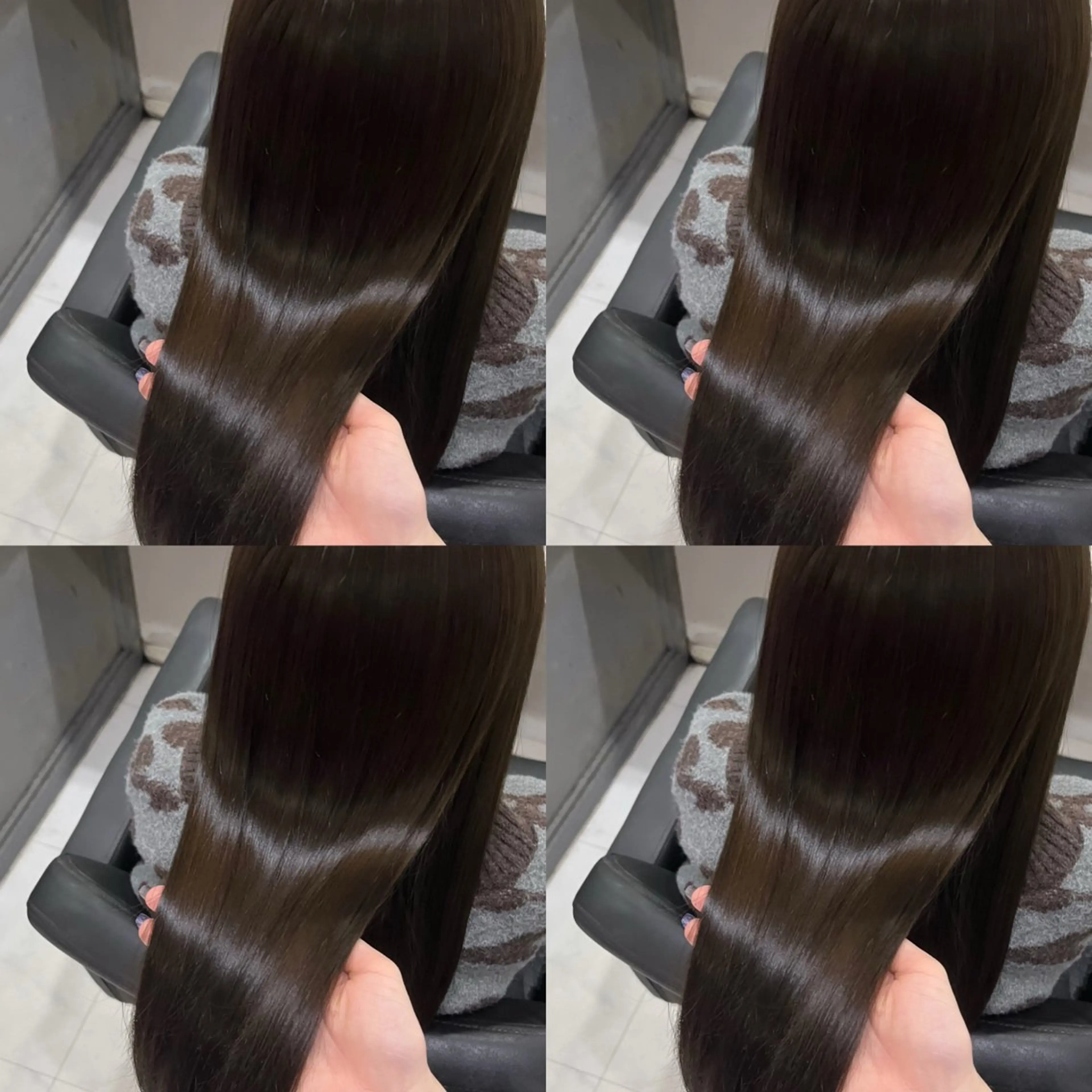 セミロング カラー ヘアカラー トリートメント 🦋エクステ/透明感 /艶髪🦋REISAのヘアスタイル