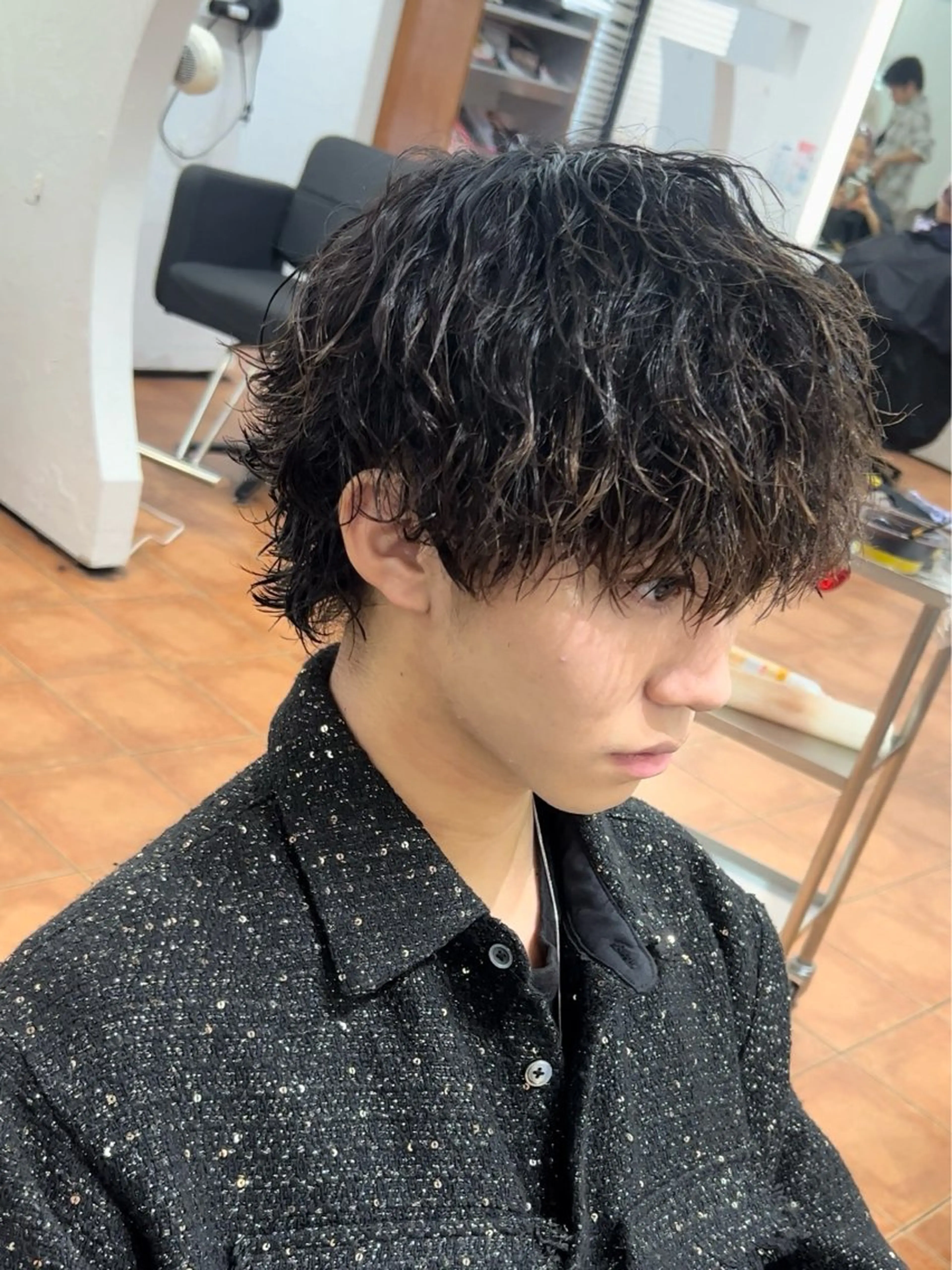 パーマ メンズ JEWIL SHIBUYAのヘアスタイル