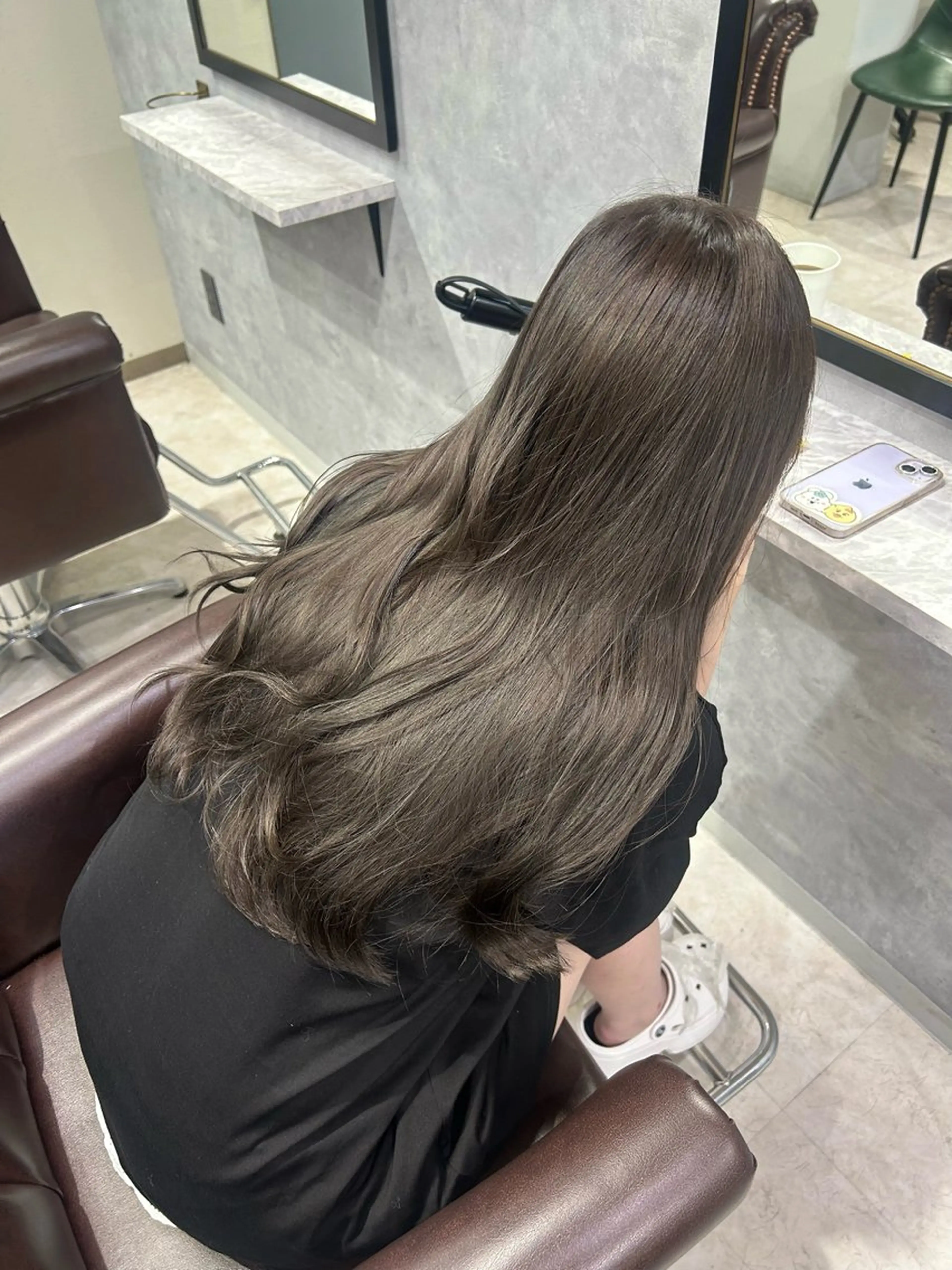 ミディアム カラー 池袋/カラー特化🎨 ロング料金なし🩵のヘアスタイル