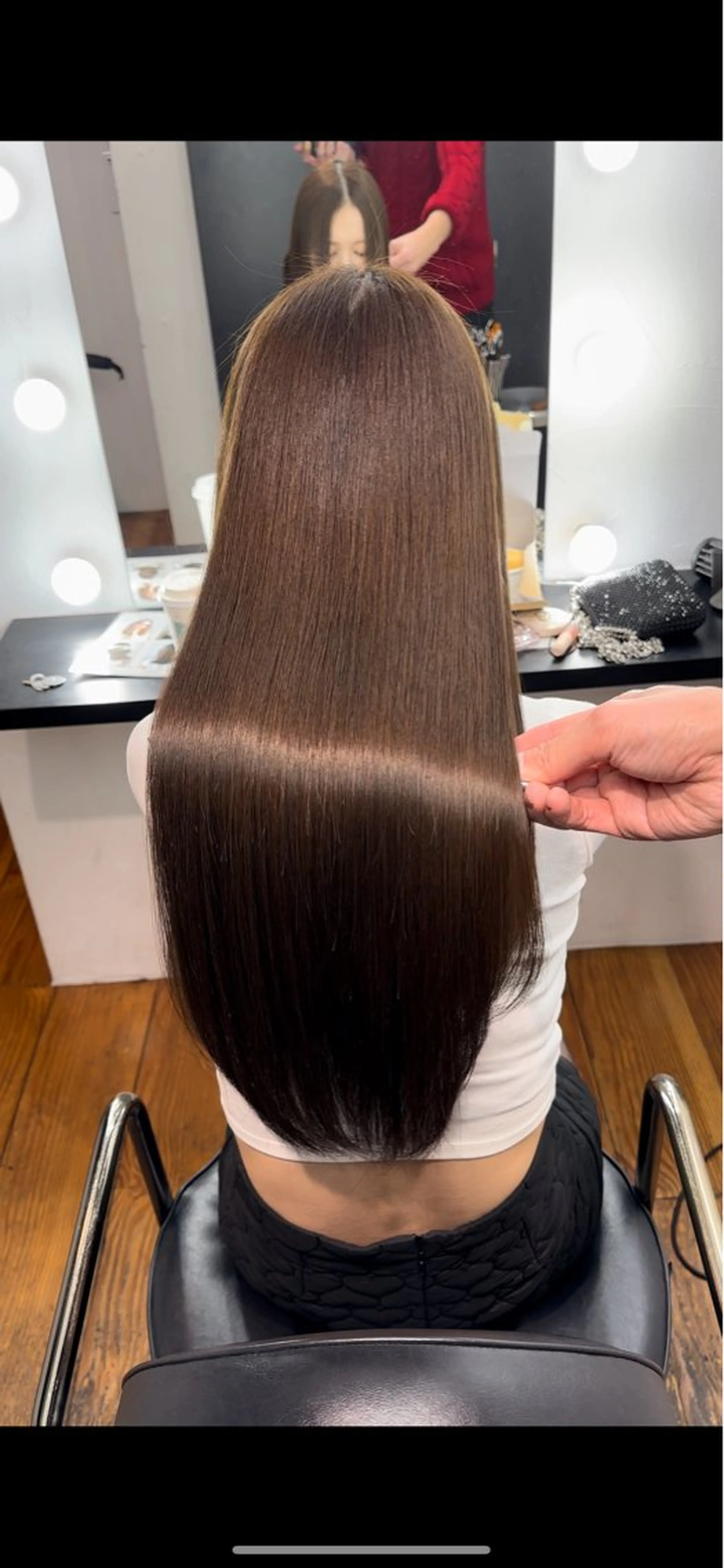 ロング カラー ベージュカラー オリーブベージュ 🍀美髪クリエイター 味田　雅宏🍀のヘアスタイル