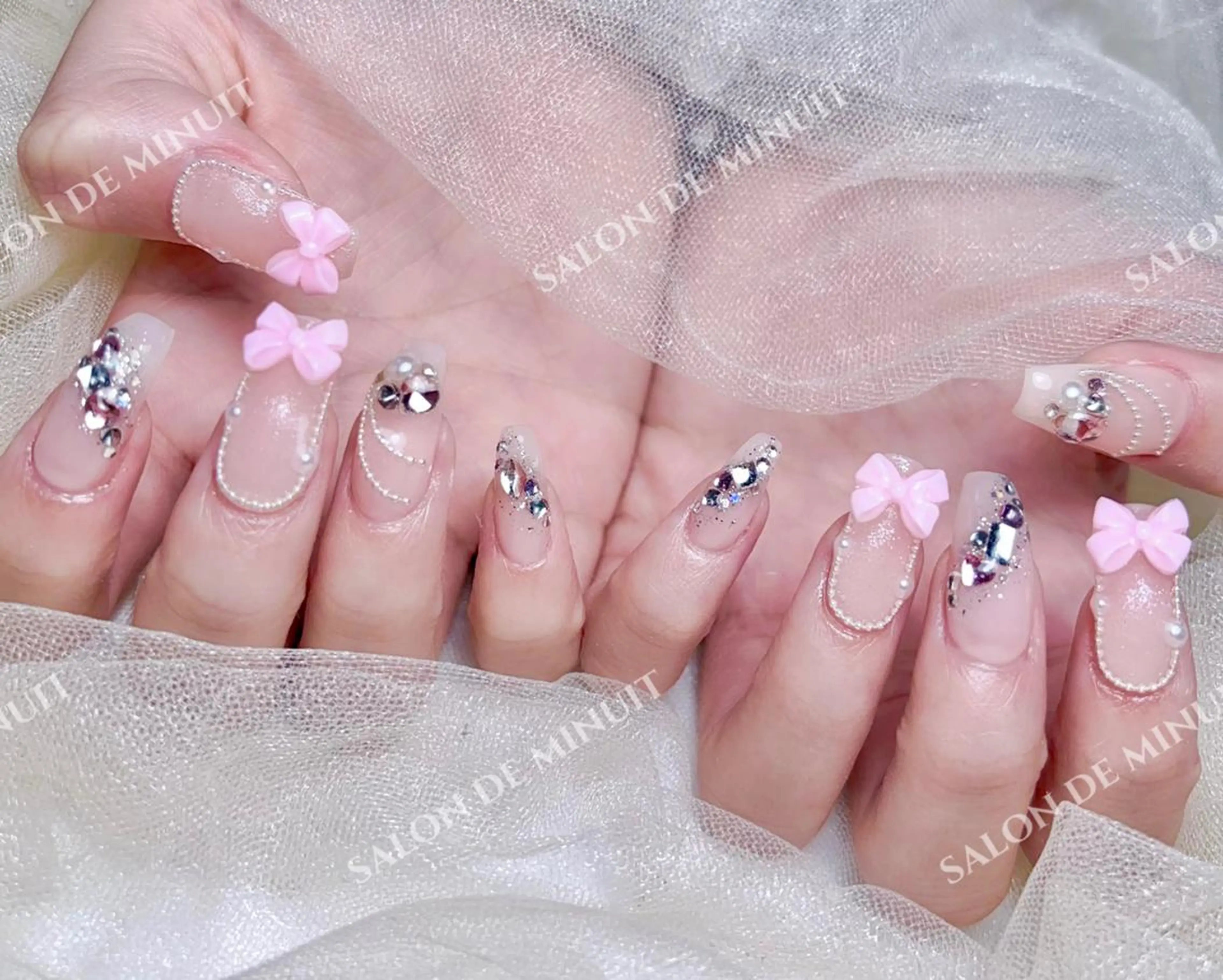 ネイル ハンドネイル ハンドケア Momo 🤍のネイルデザイン