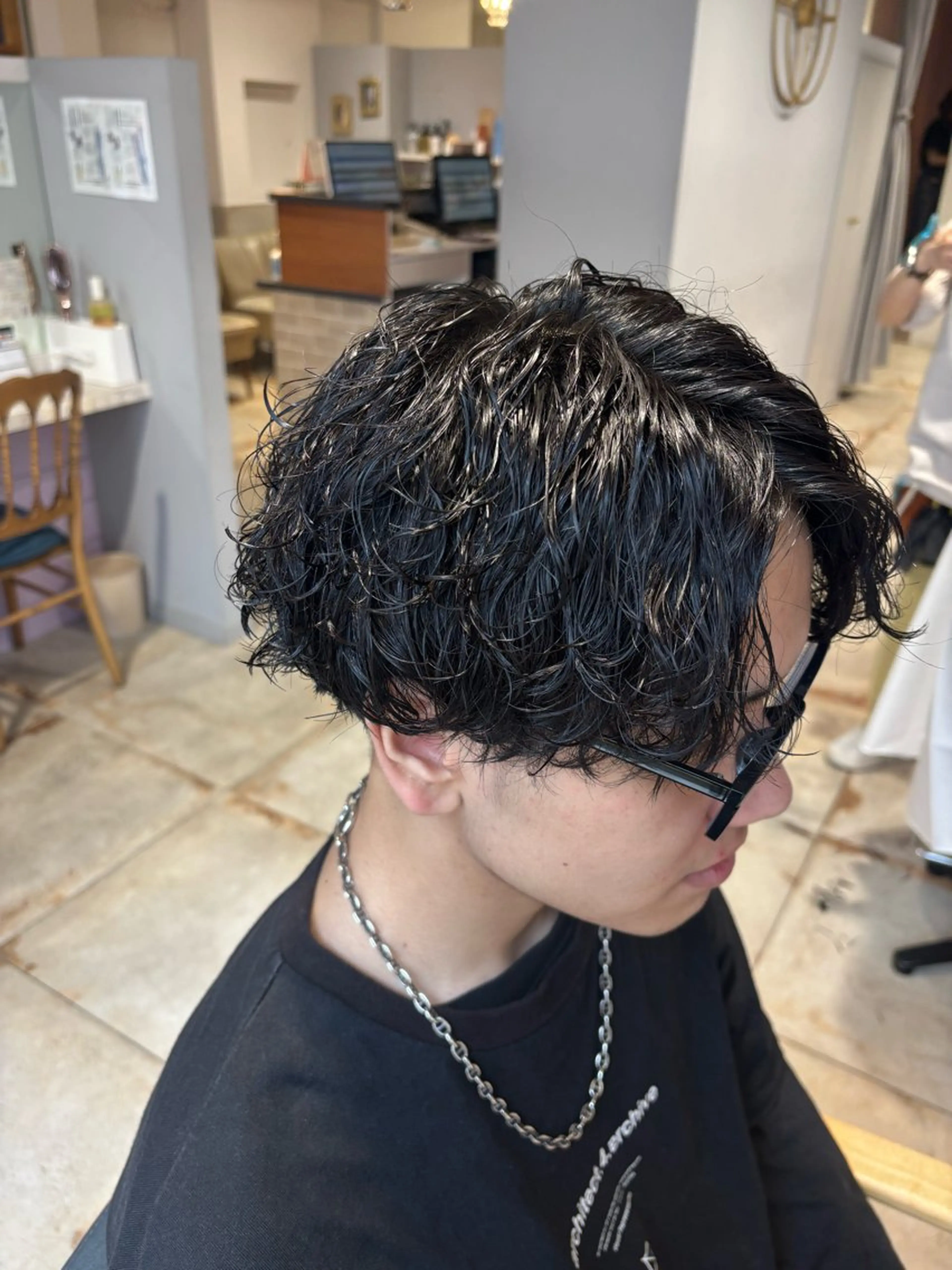 パーマ メンズ カット パーマ パーマ特化 /ASUMI🐶のヘアスタイル