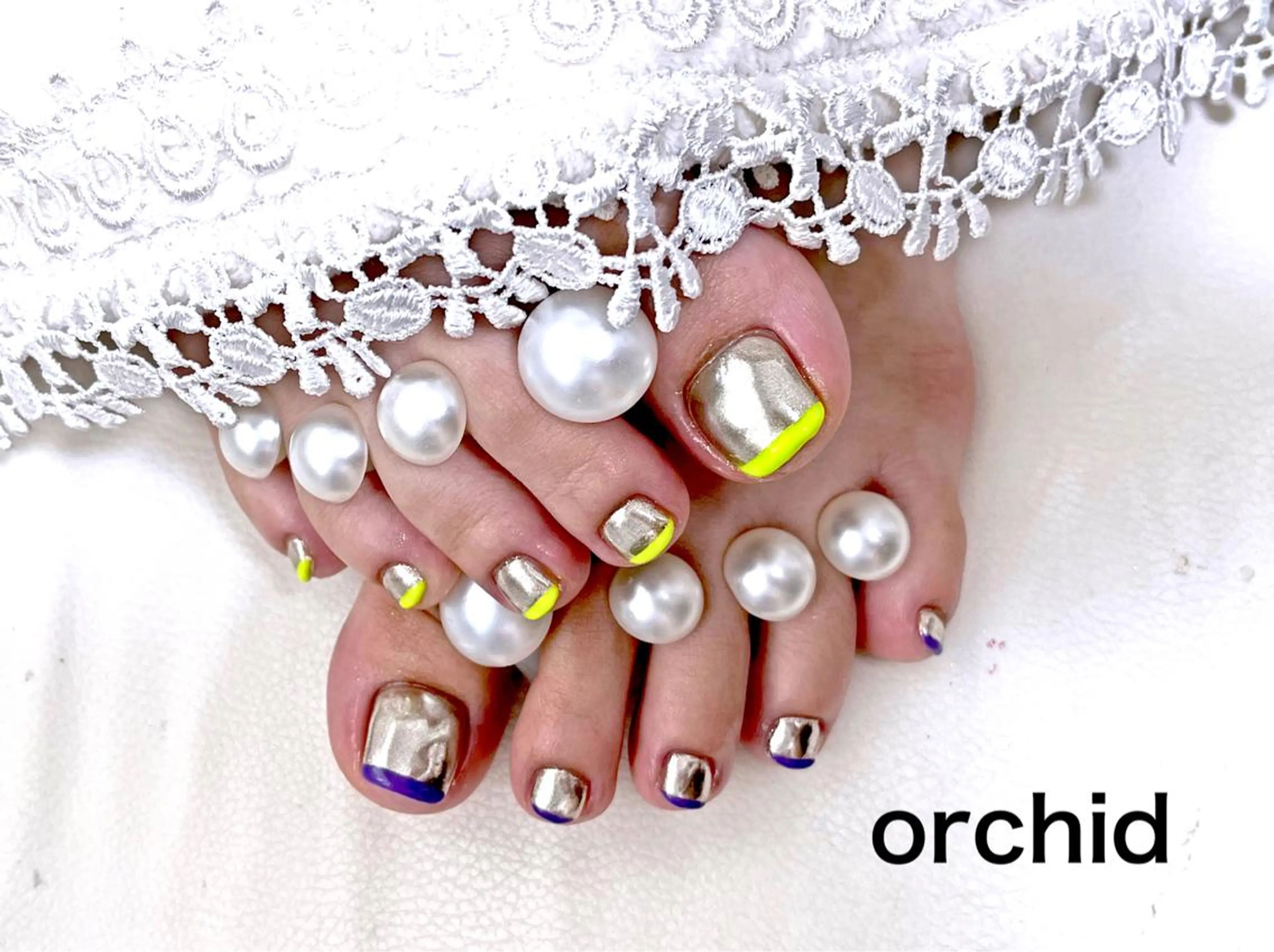 ネイル orchid ♡オーキッドのネイルデザイン