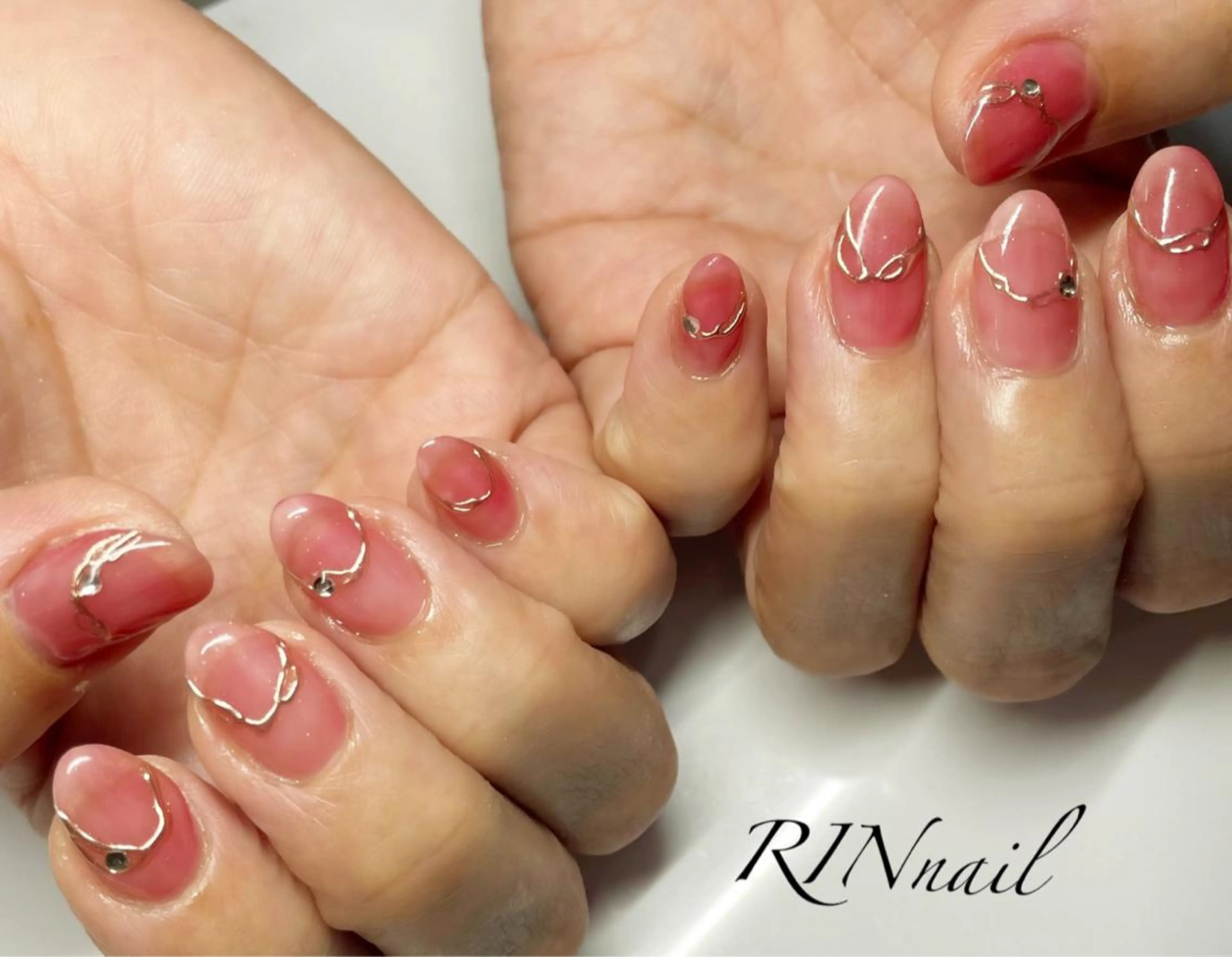 ネイル ハンドネイル ハンドケア RIN HOMEnailのネイルデザイン