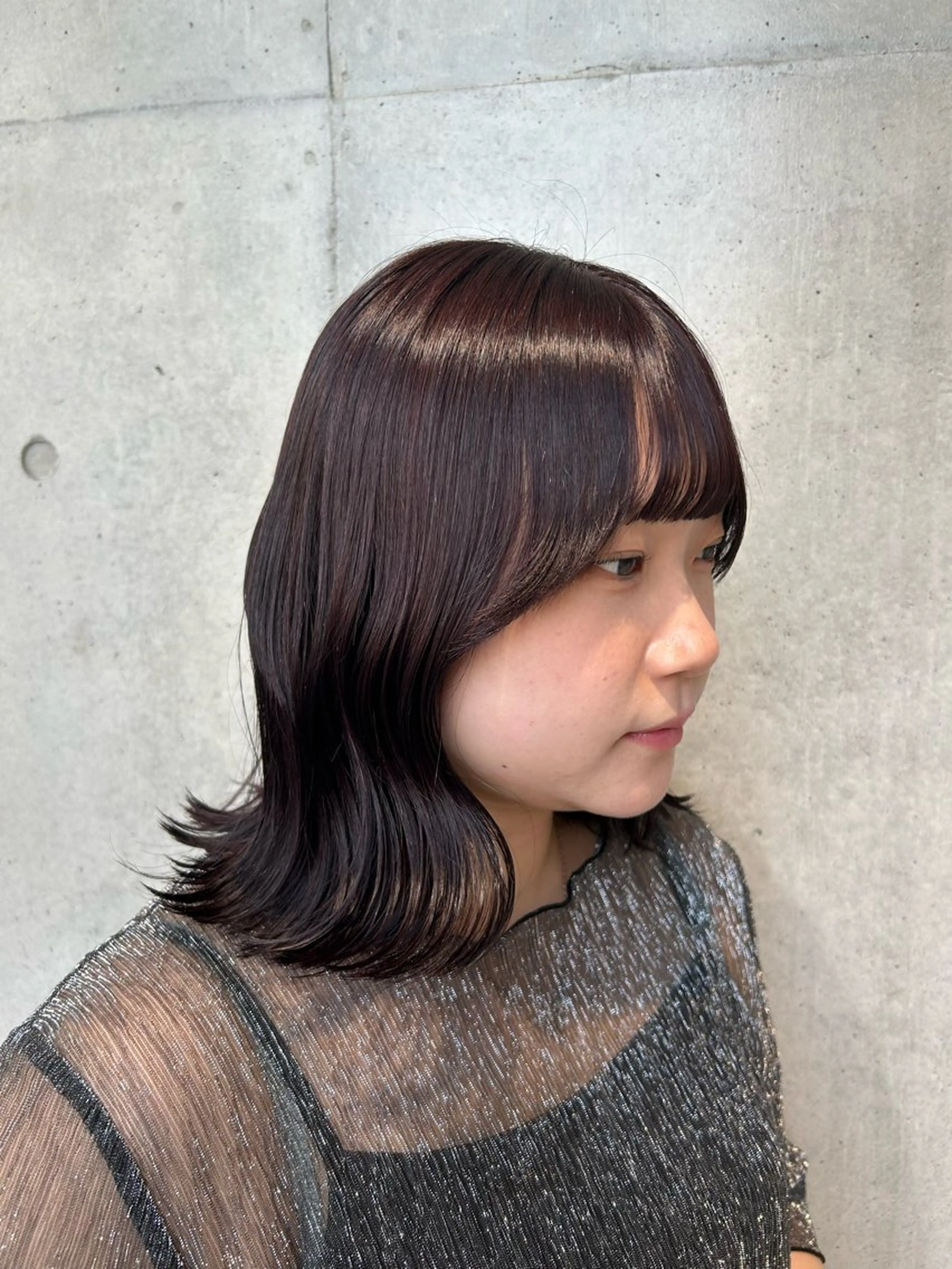 ショート カラー ヘアアレンジ カット ヘアカラー トリートメント ボブ艶モテカラー🫧 カリンのヘアスタイル