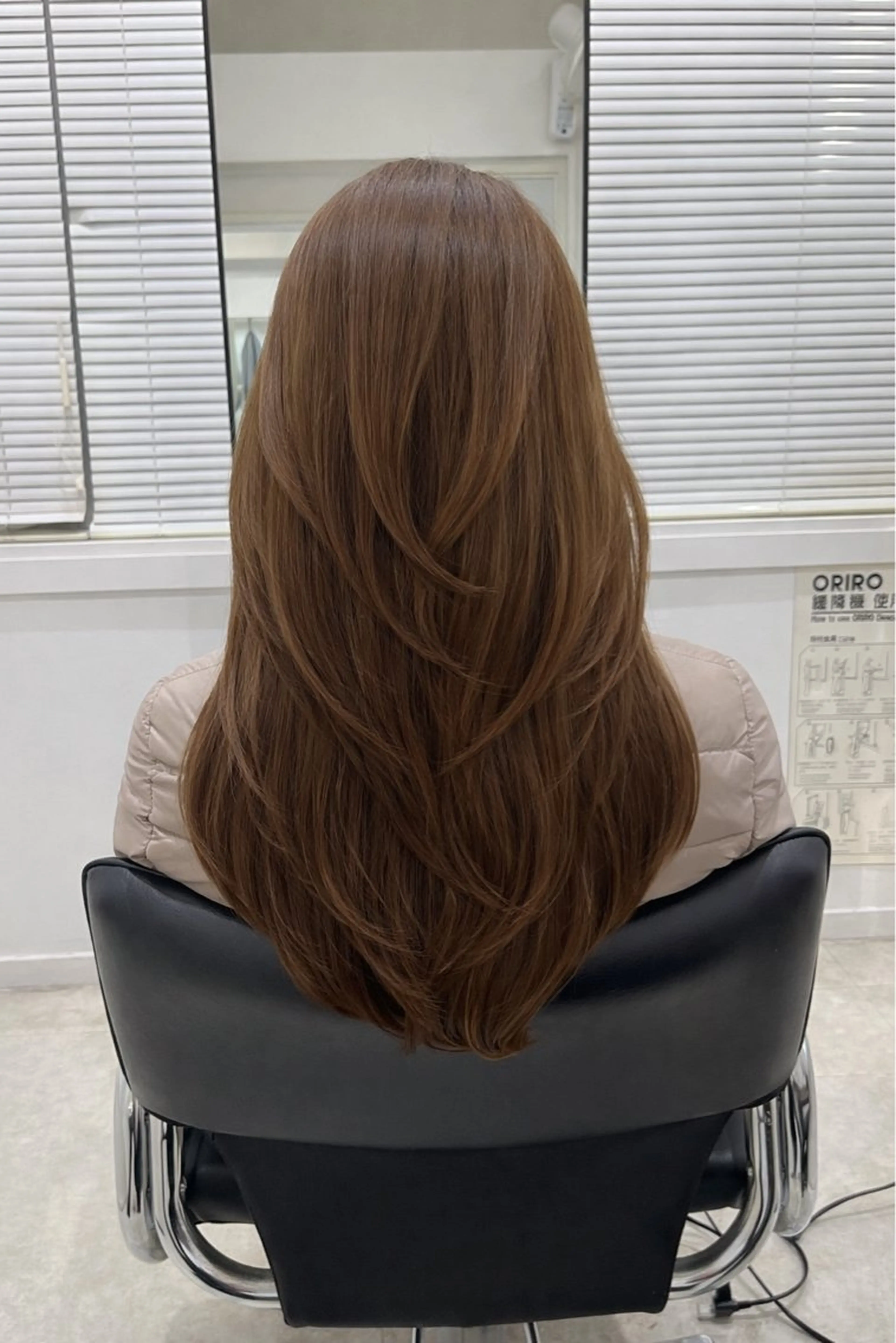 ロング 全席個室美容室 髪質改善/レイヤーのヘアスタイル