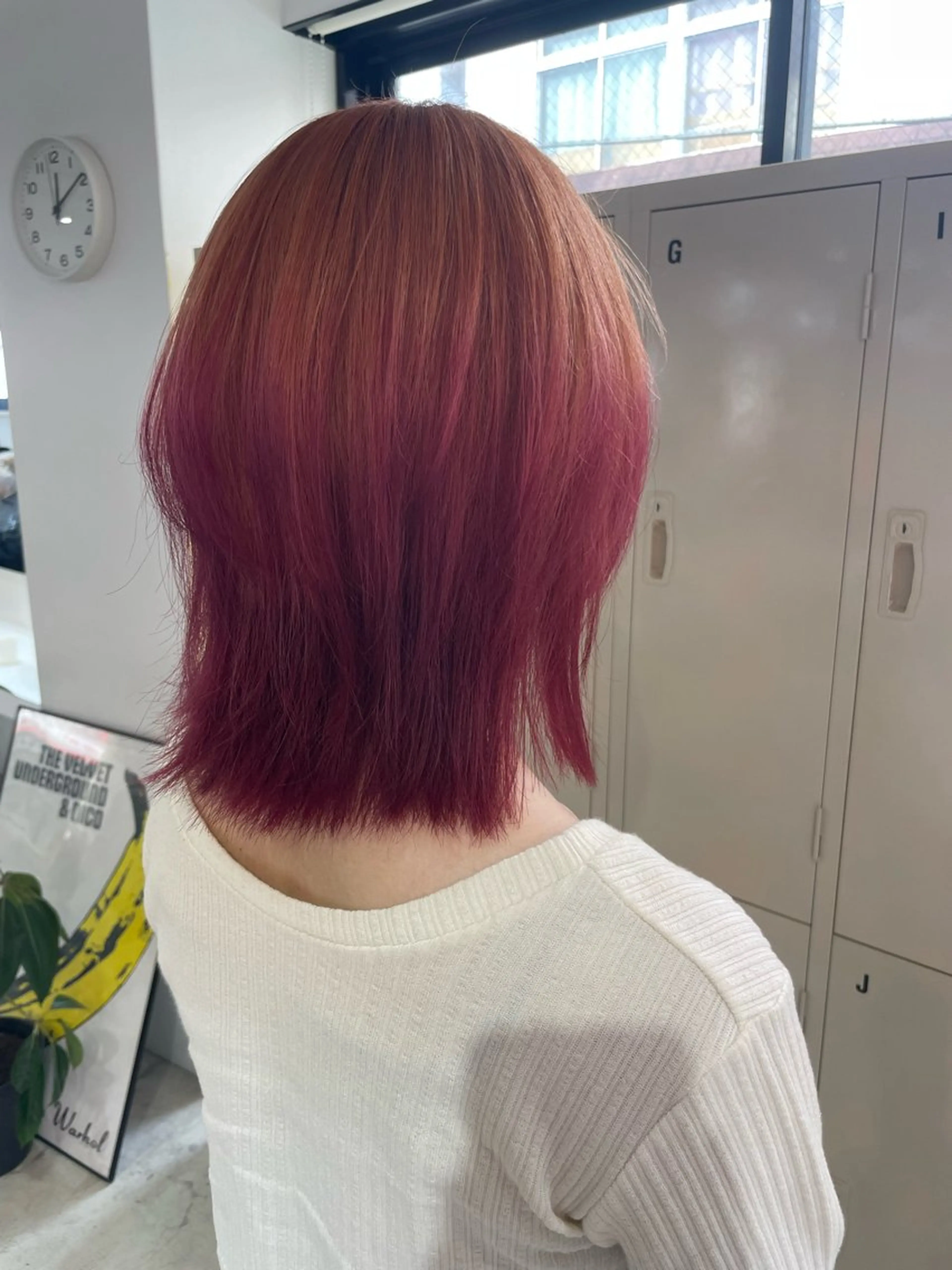 ミディアム カラー ハイトーン×デザイン 🪽🫧HIKARIのヘアスタイル