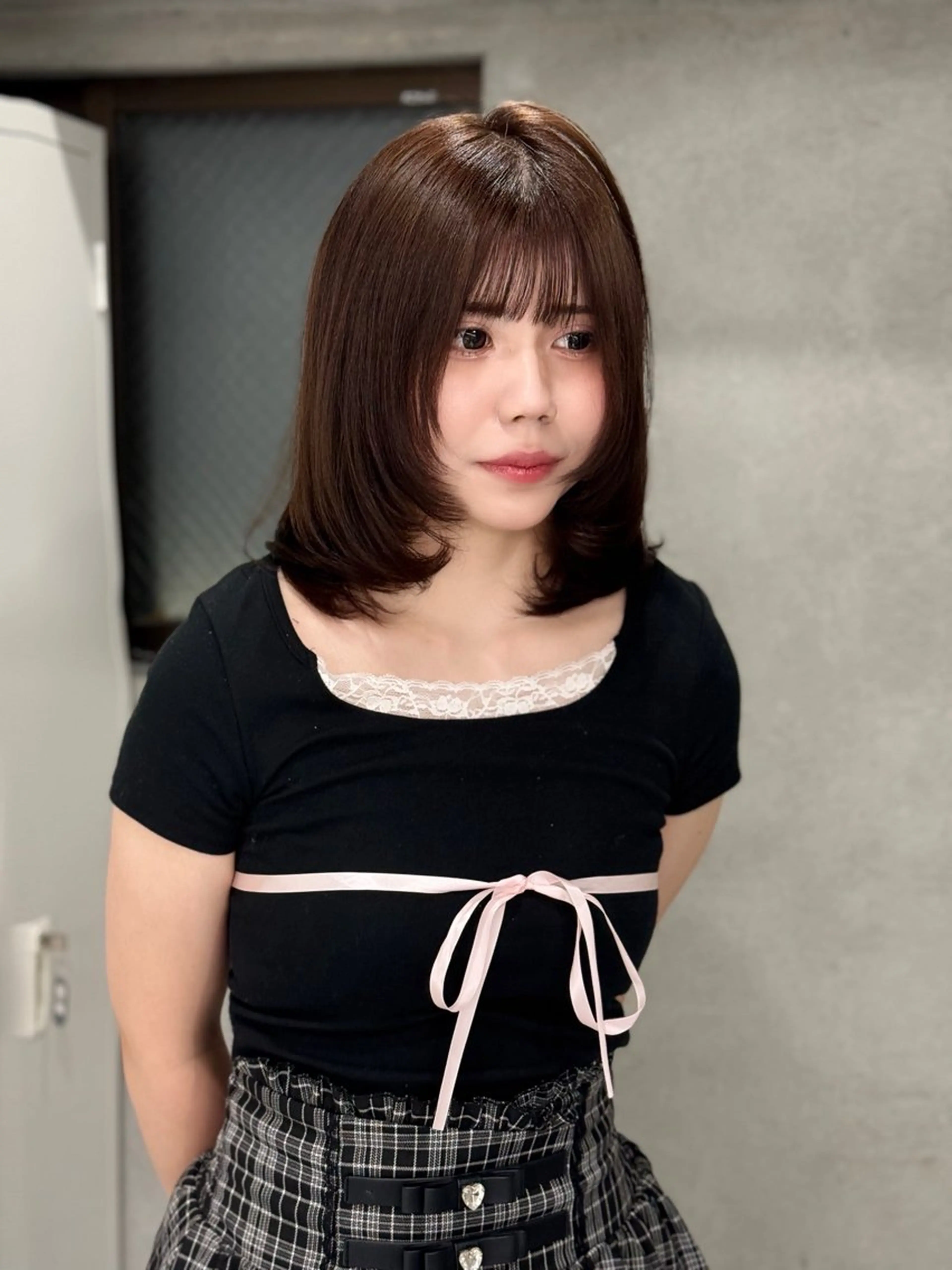 ヘアカラー sena⌇髪質改善⌇ ブリーチなしWカラーのヘアスタイル