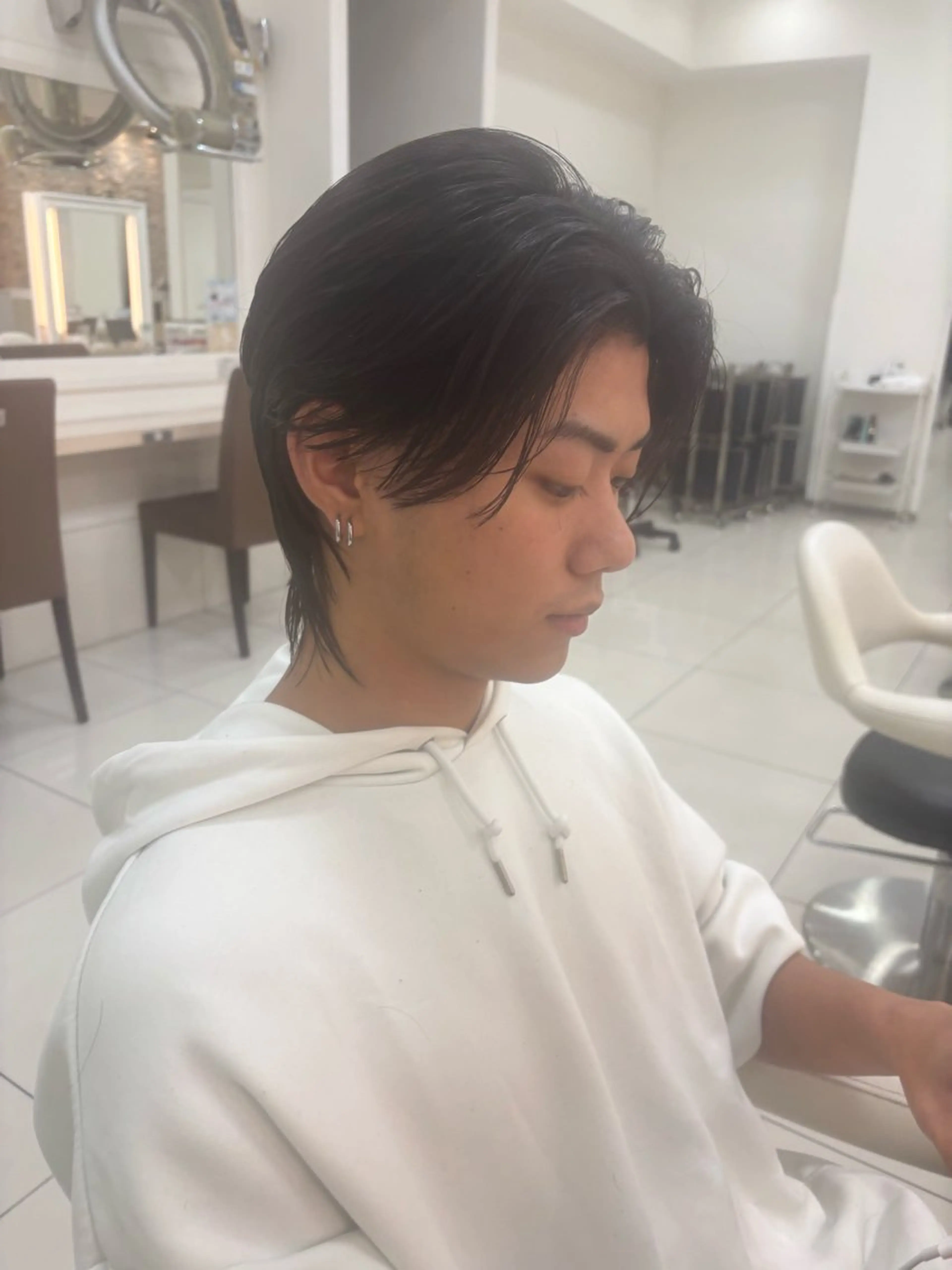 メンズ 縮毛矯正 Ash 小岩店 ハセベのヘアスタイル