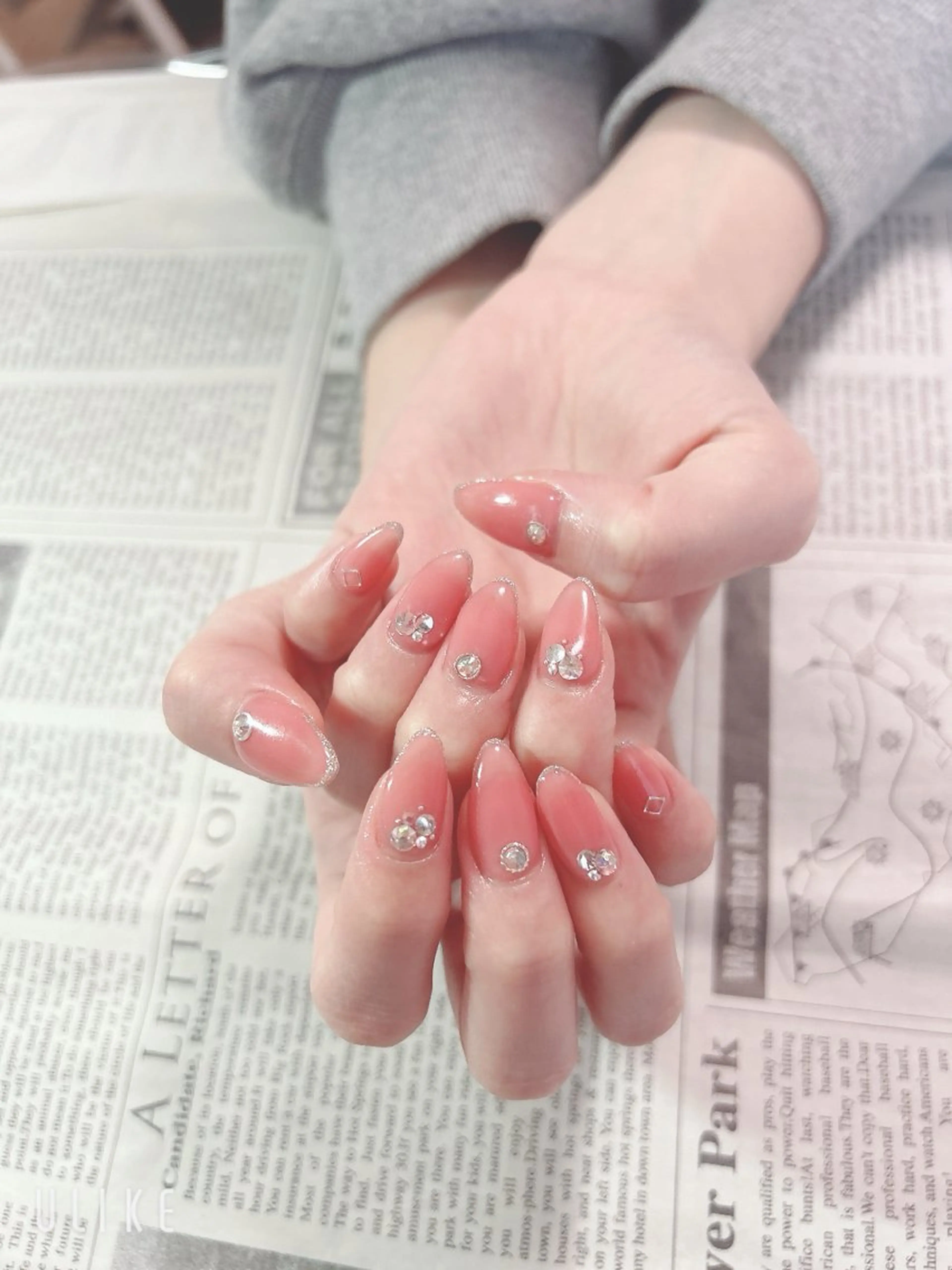 ネイル ハンドネイル ハンドケア 森山 舞のネイルデザイン