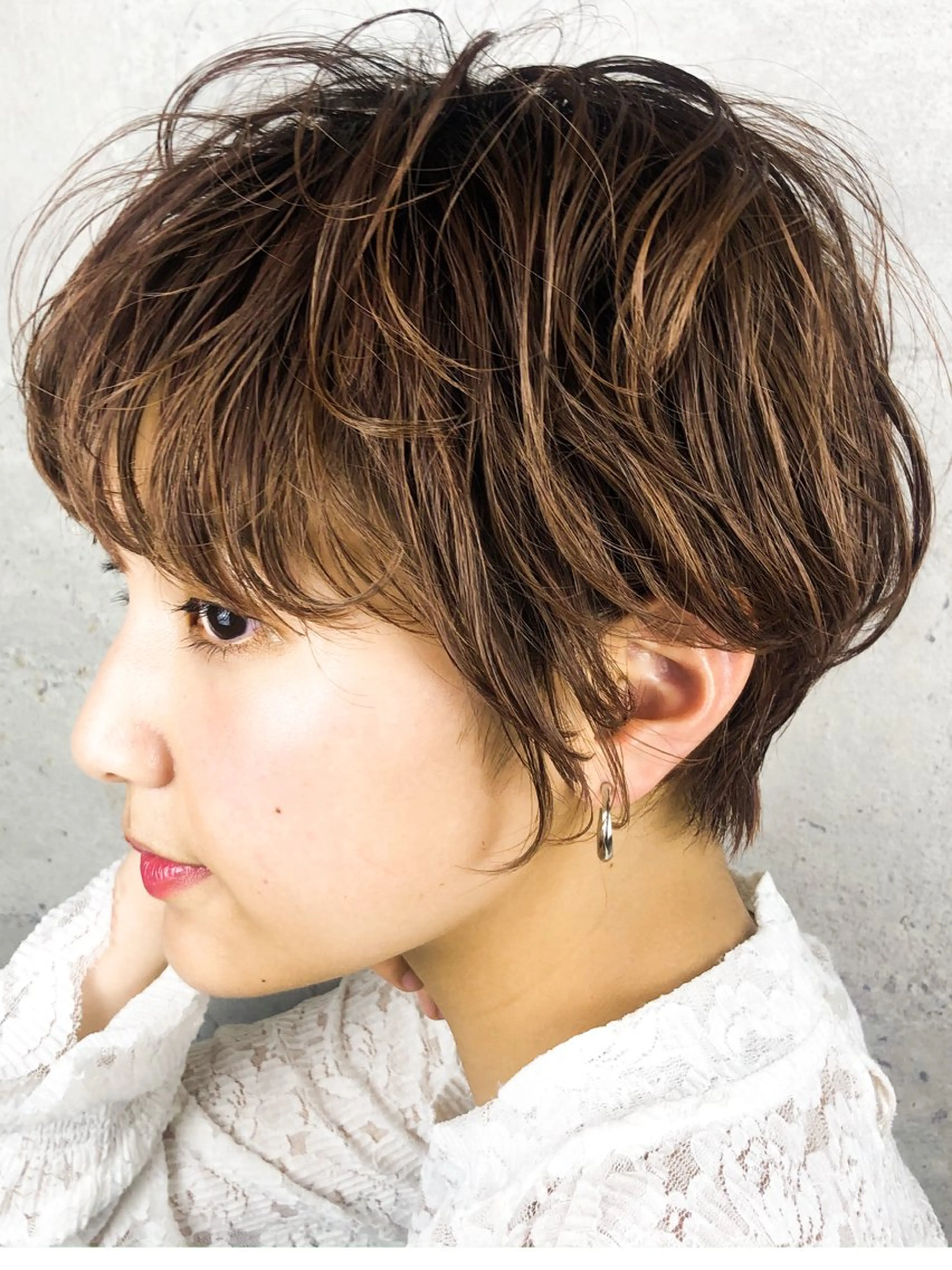 ショート nico所属・秋田 ちさのヘアスタイル