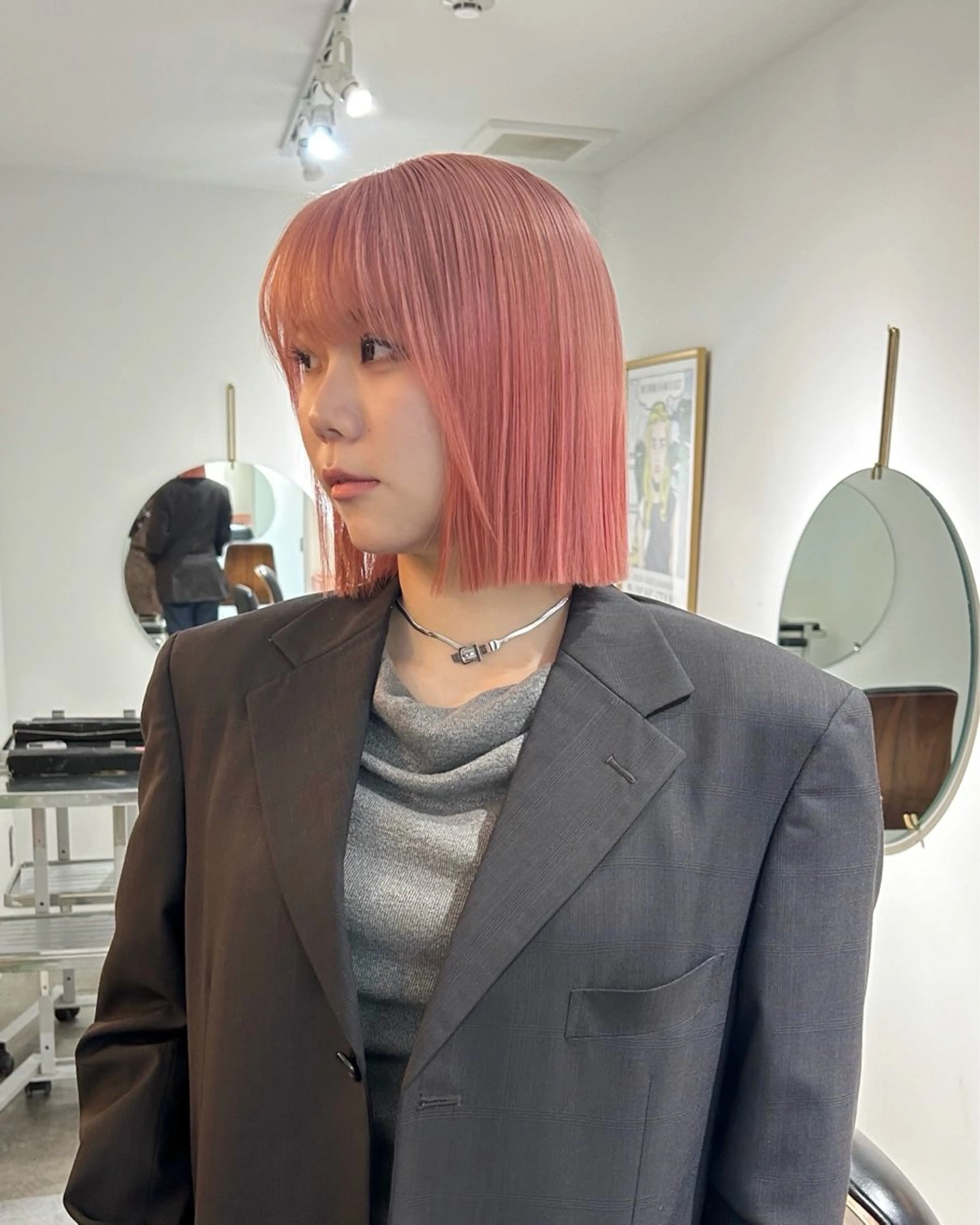 【オススメ度NO.1🔥】ハイトーン2ブリーチ＋カラー＋補強トリートメントの写真