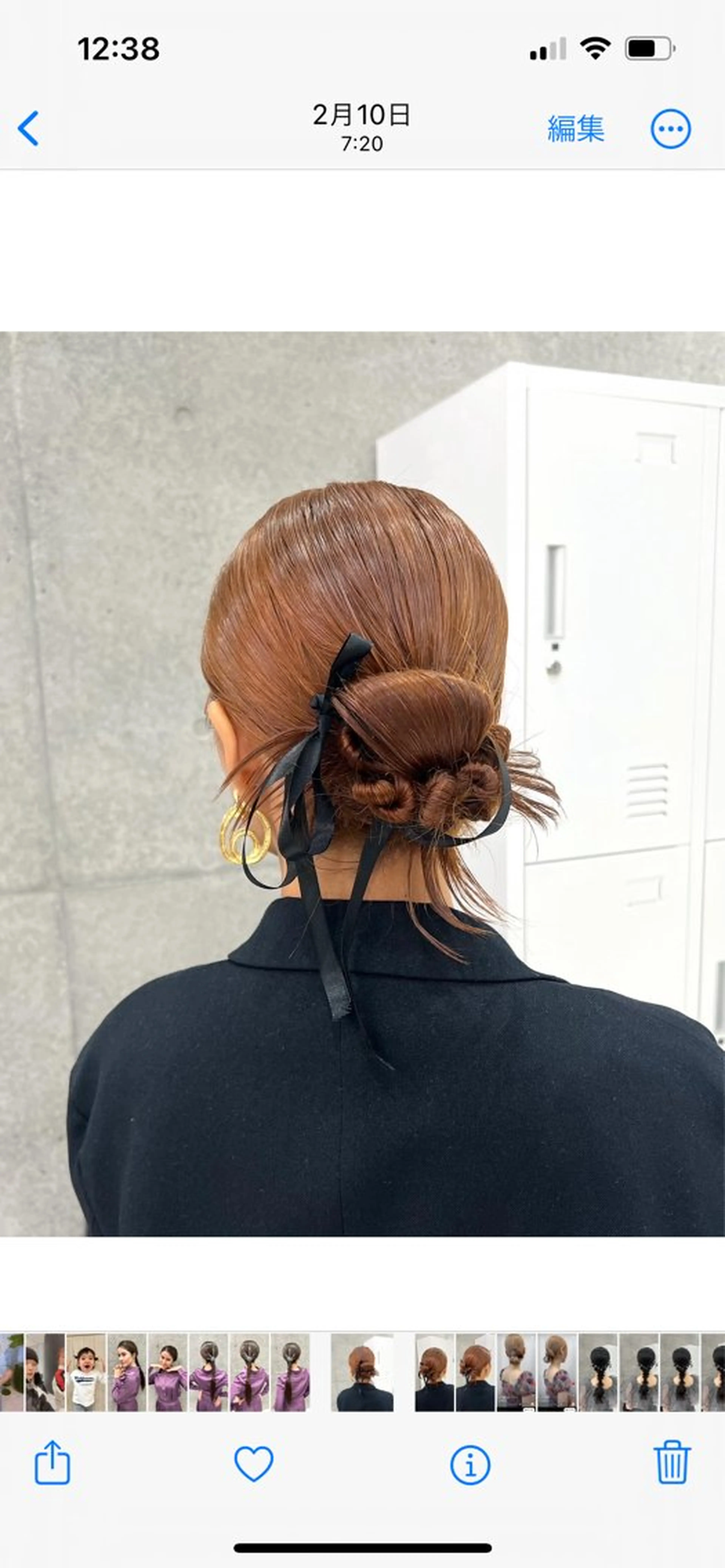 ミディアム ヘアセット GrandStory SHIBUYA所属・卒業式お呼ばれ🕊️ ヘアセット✴︎ミキのヘアスタイル