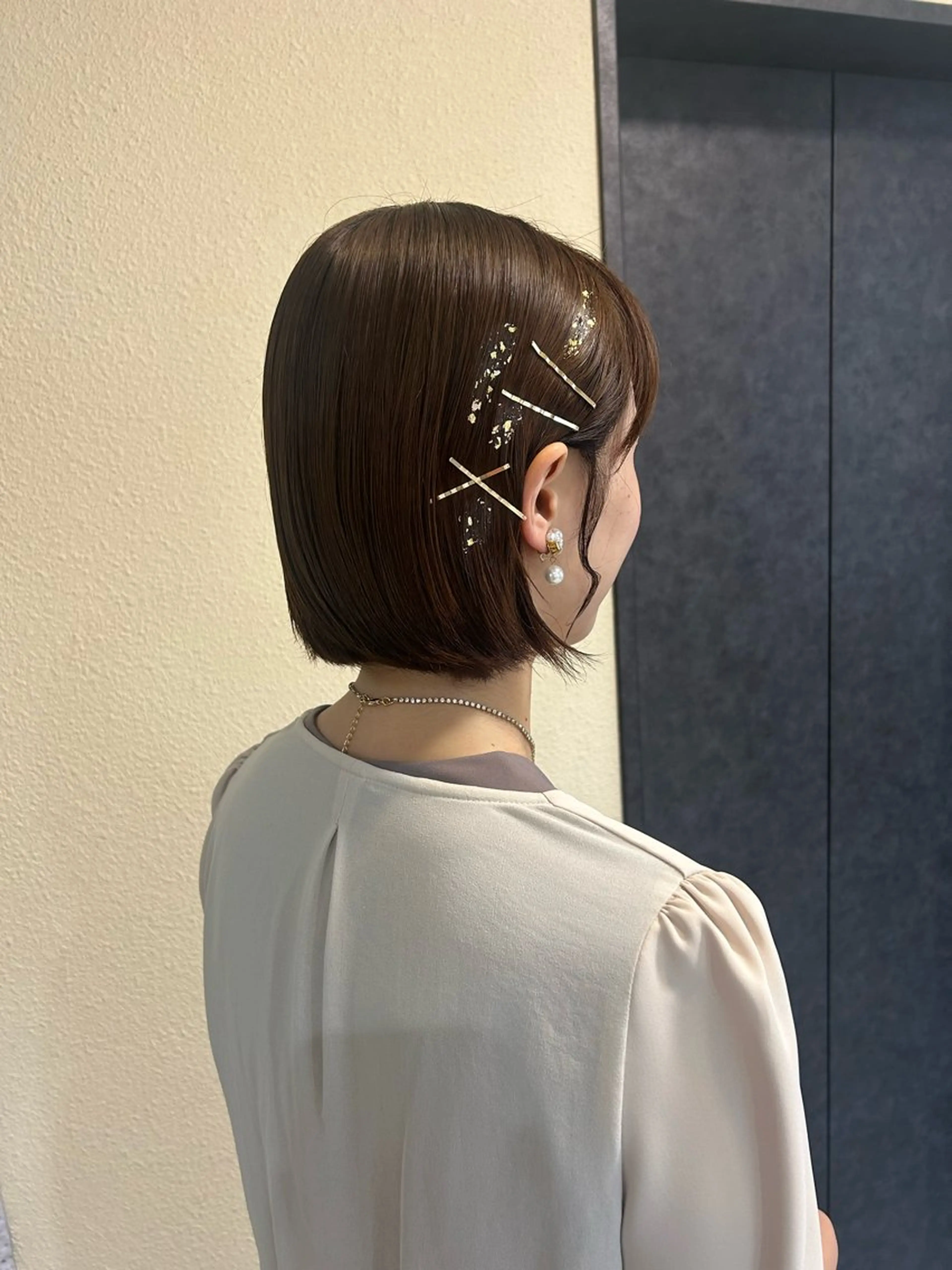 ショート ヘアセット Mila Hazukiのヘアスタイル