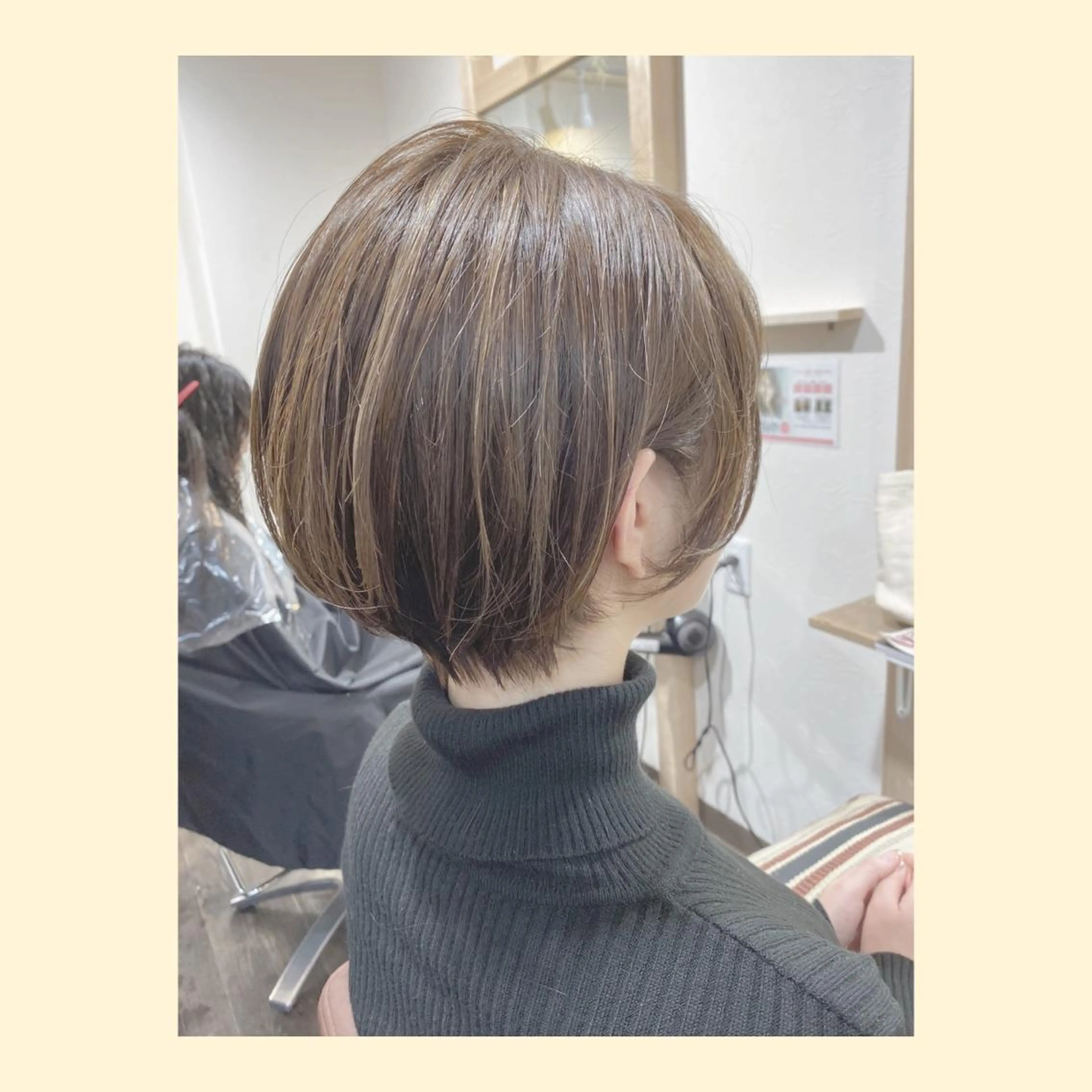 ショート カラー ヘアカラー トリートメント 🌈ショート/レイヤ ーカット/中村崇宏のヘアスタイル