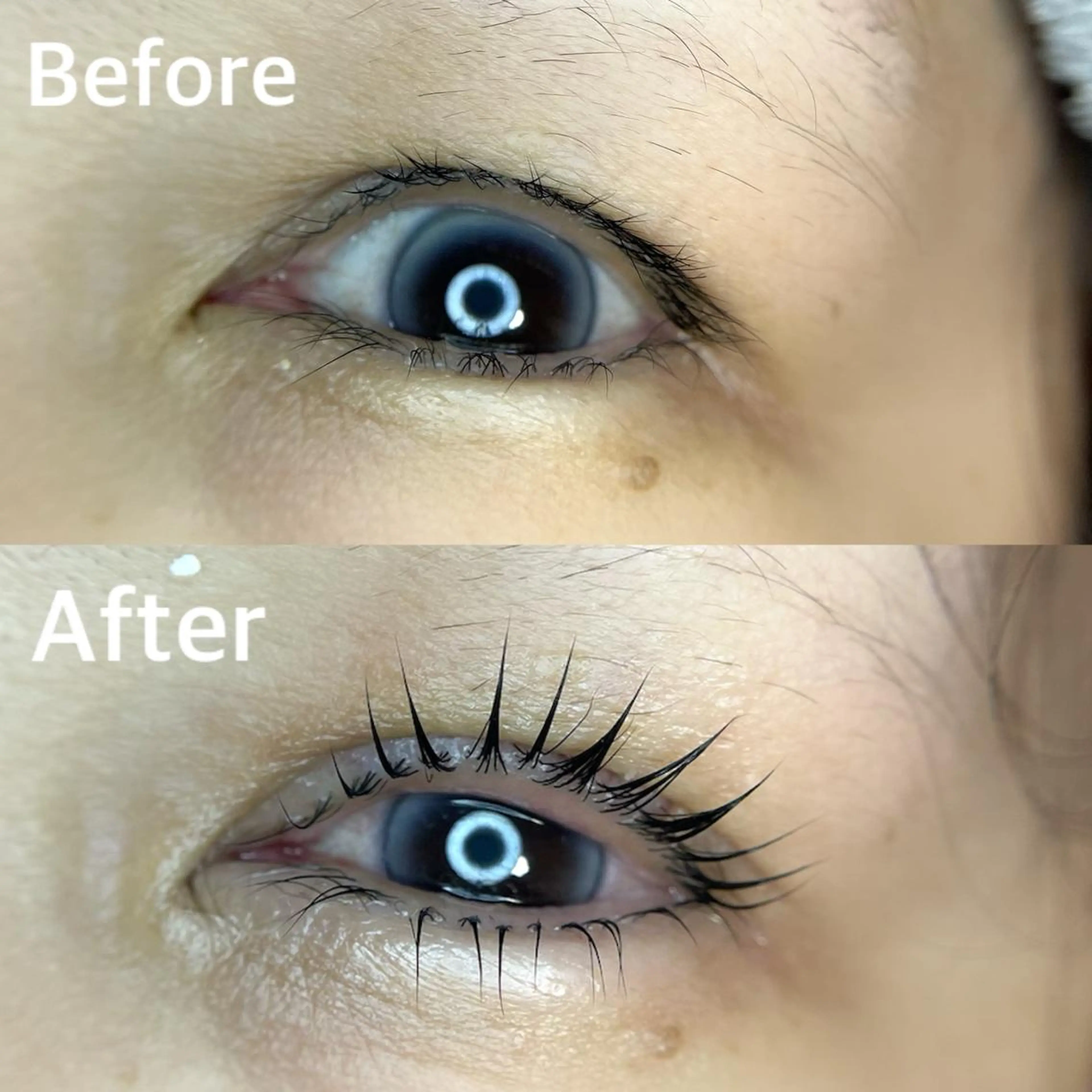 マツエク・マツパ フラットラッシュ ナチュラル パリジェンヌラッシュリフト まつげパーマ 一重×まつ毛パーマ マツパ 💕丸島 夏名🐰🍀のマツエク・マツパデザイン