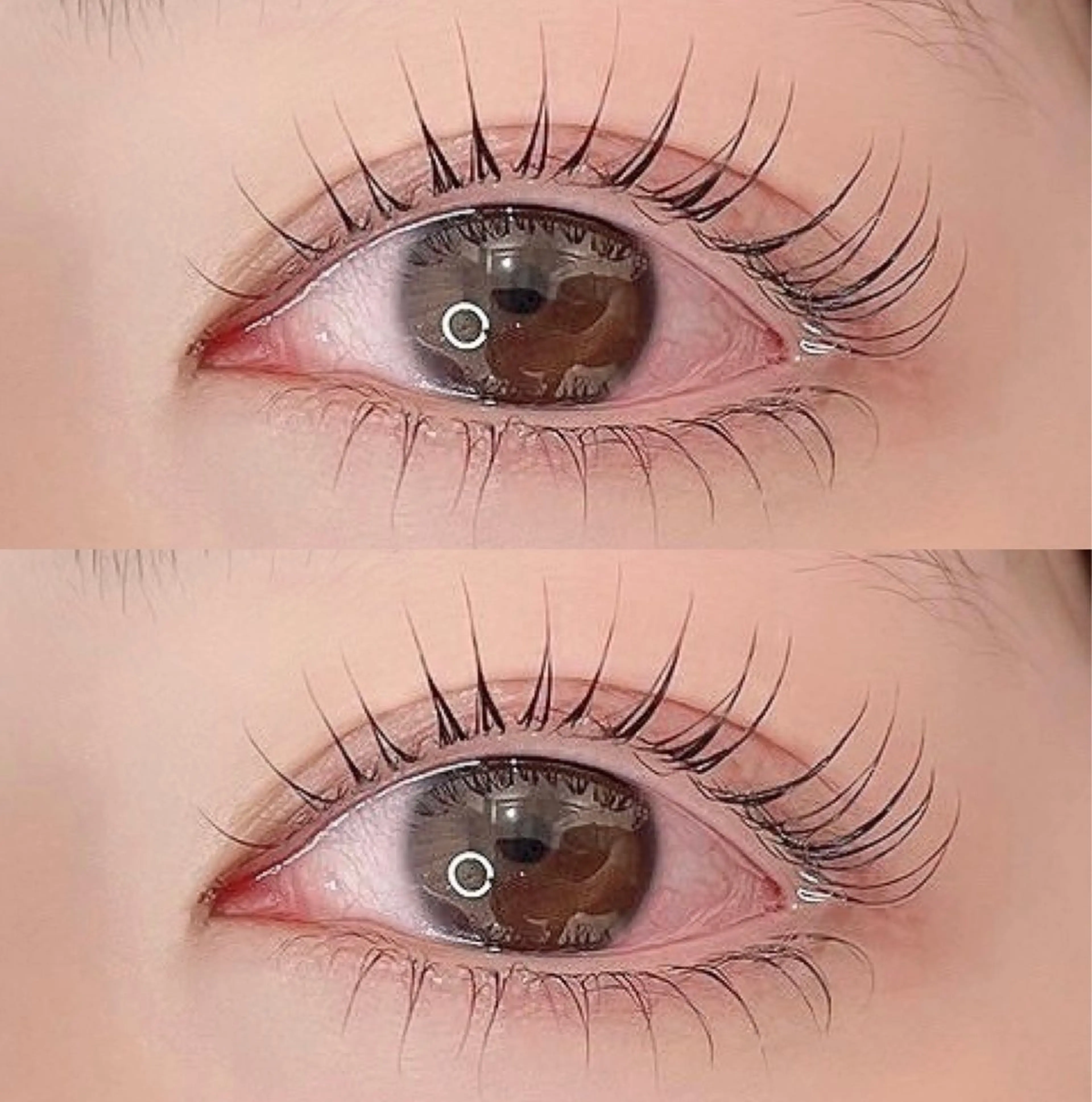 マツエク・マツパ ナチュラル 下まつげエクステ 一重×まつ毛パーマ 長尾 桃果 🫧 eyelistの眉毛・アイブロウイメージ