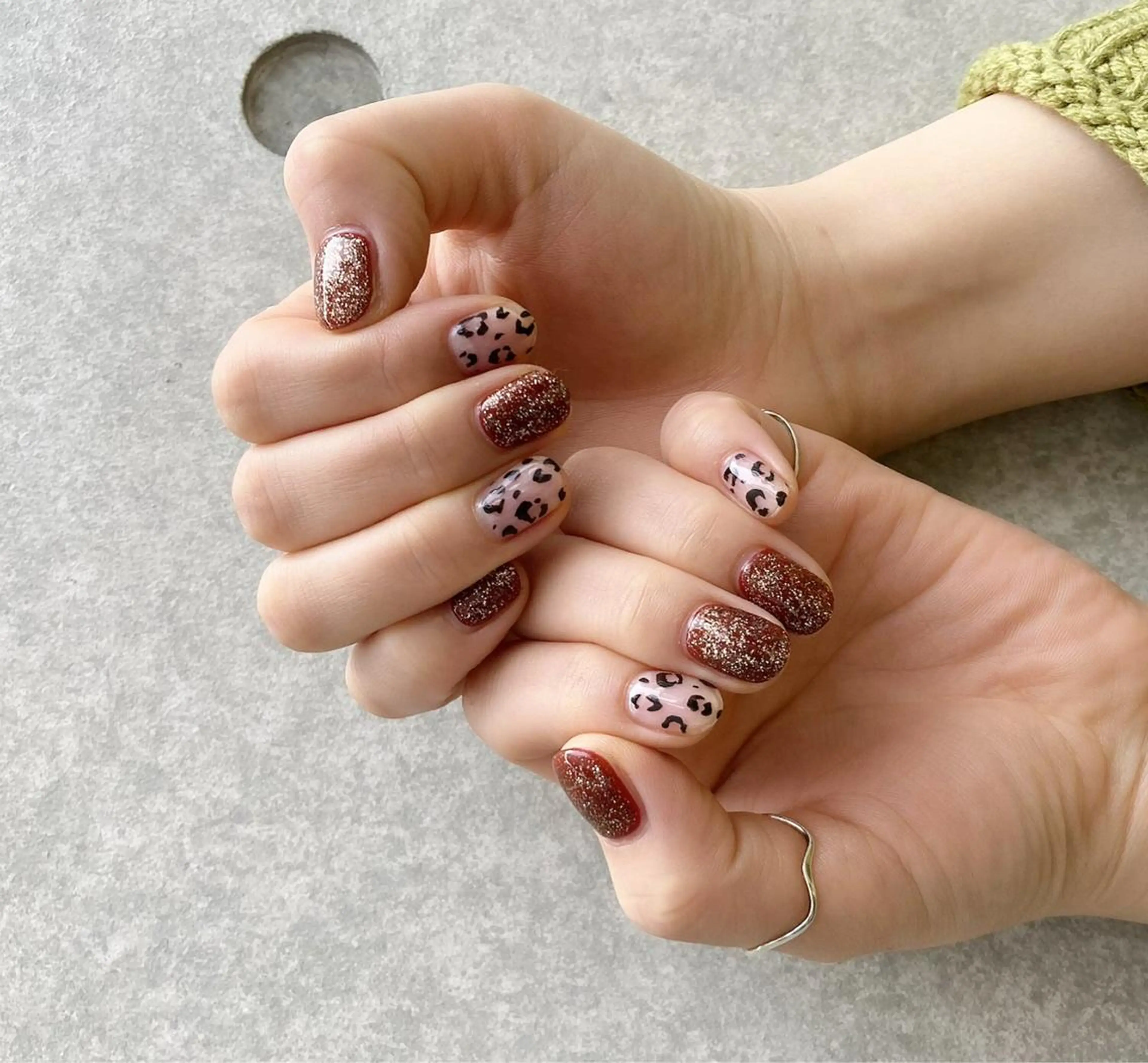 ネイル アートネイル ジェルネイル マグネットネイル 持ち込み ハンドネイル nail salon Soeurのネイルデザイン