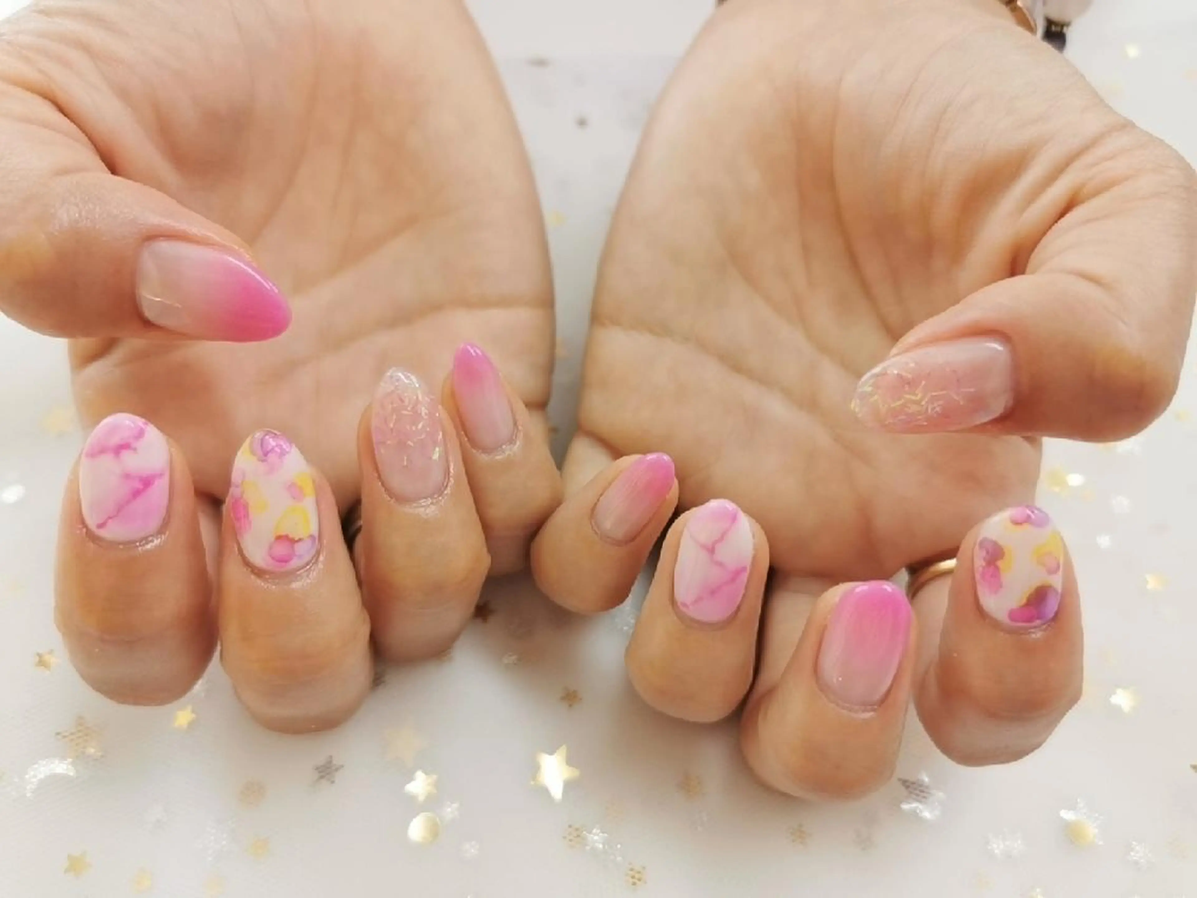 ネイル ハンドネイル 上福岡 らんらんのネイルデザイン