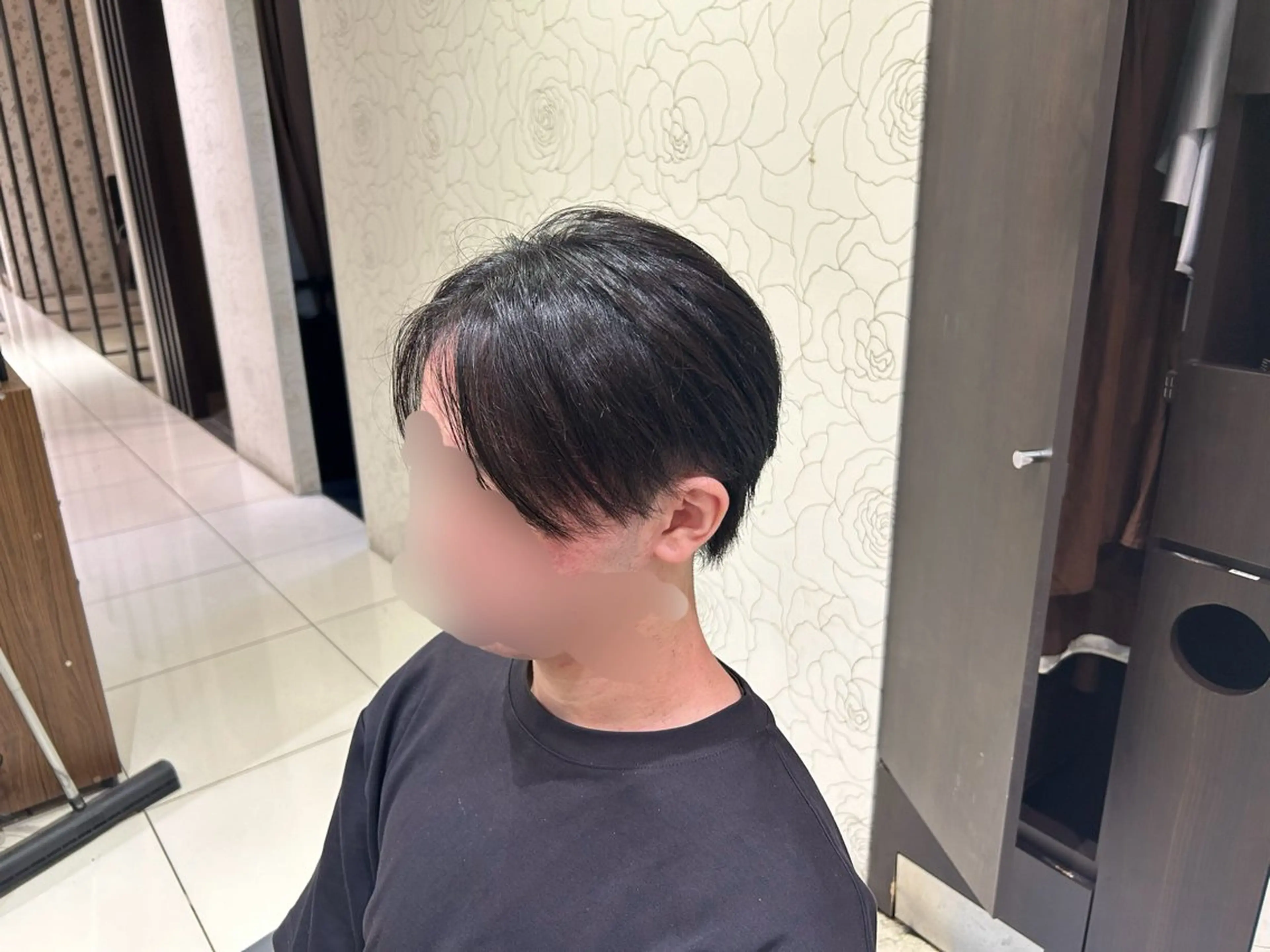 メンズ センターパート 伊藤 冬都のヘアスタイル