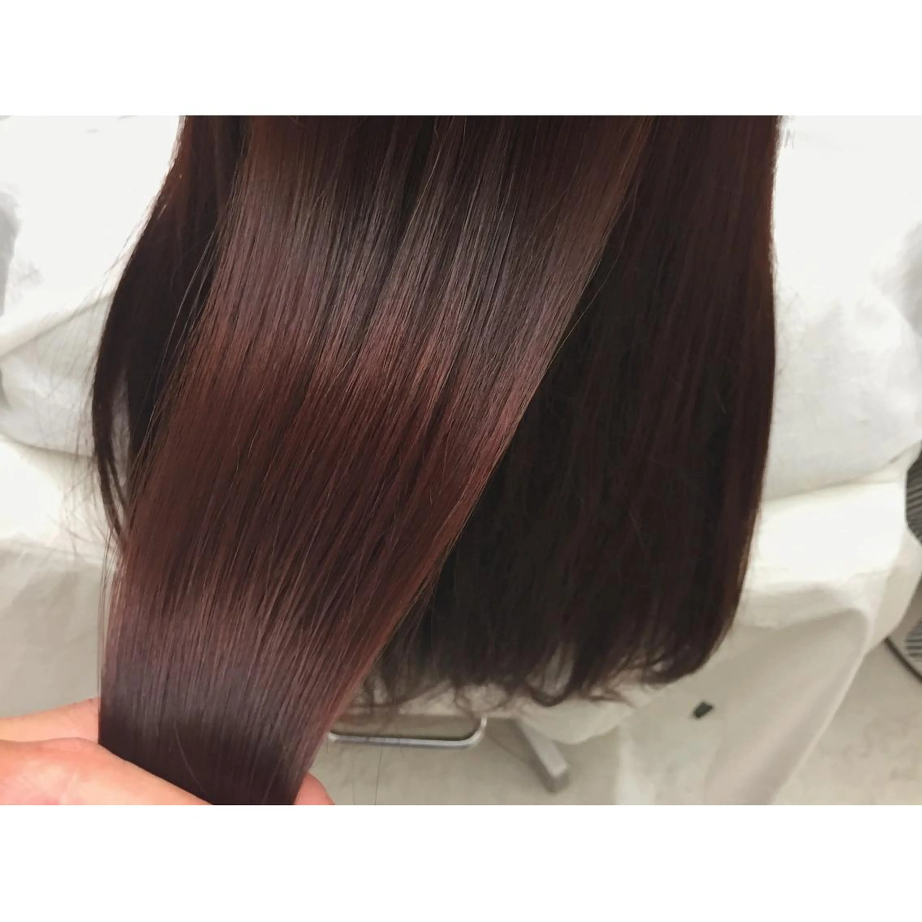 セミロング 加藤 利基のヘアスタイル