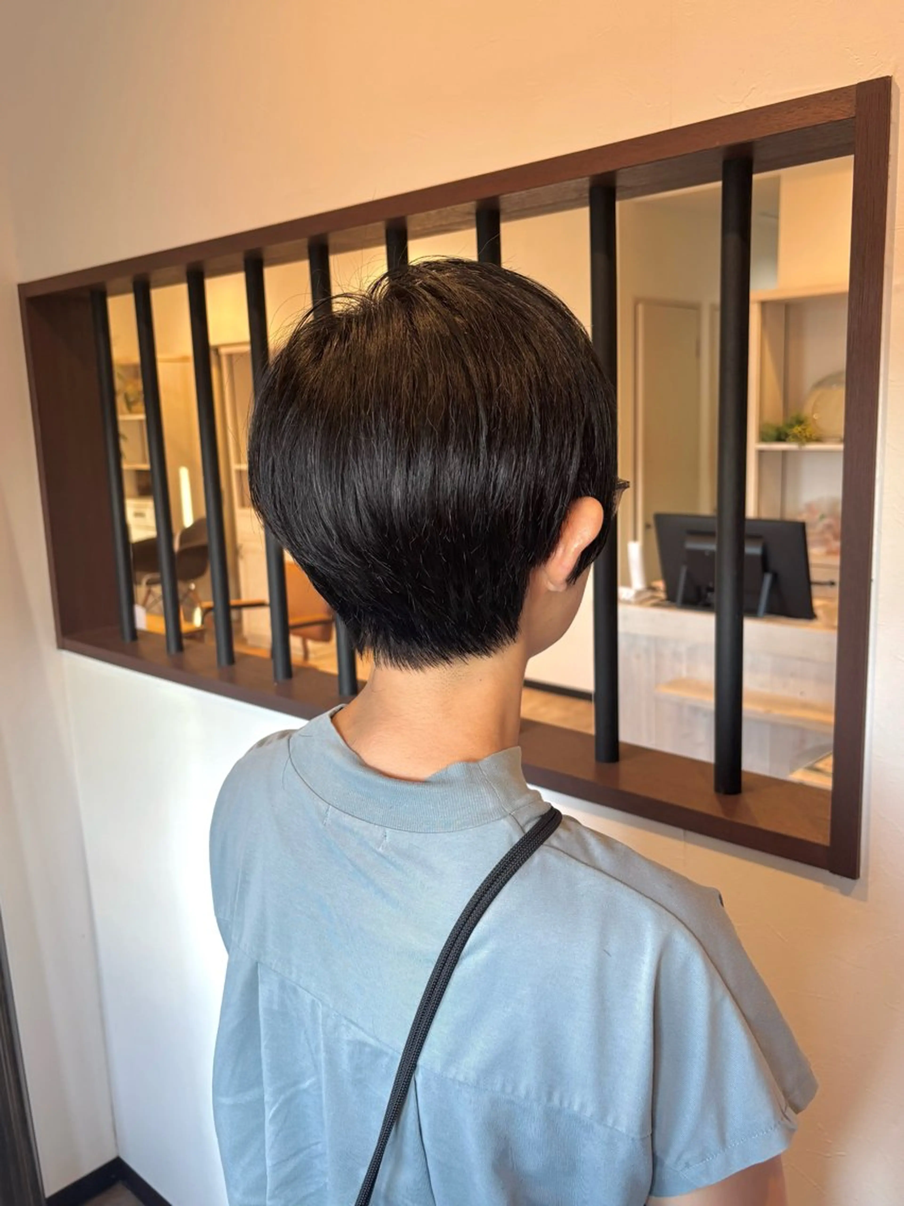 ショート 勝田 沙耶のヘアスタイル