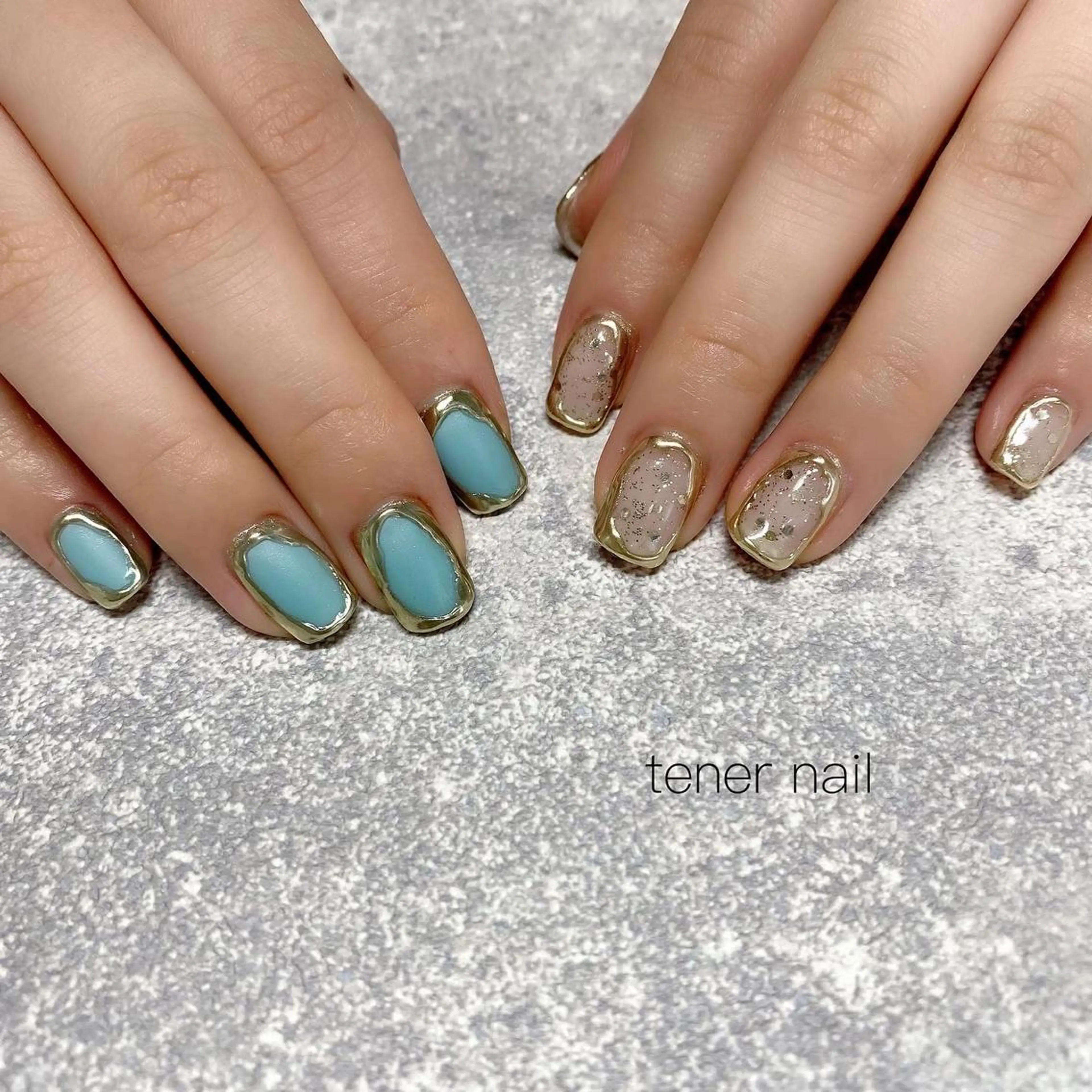 ネイル ミラーネイル tener  nail  テネルネイル所属・テネルネイル tener nailのネイルデザイン