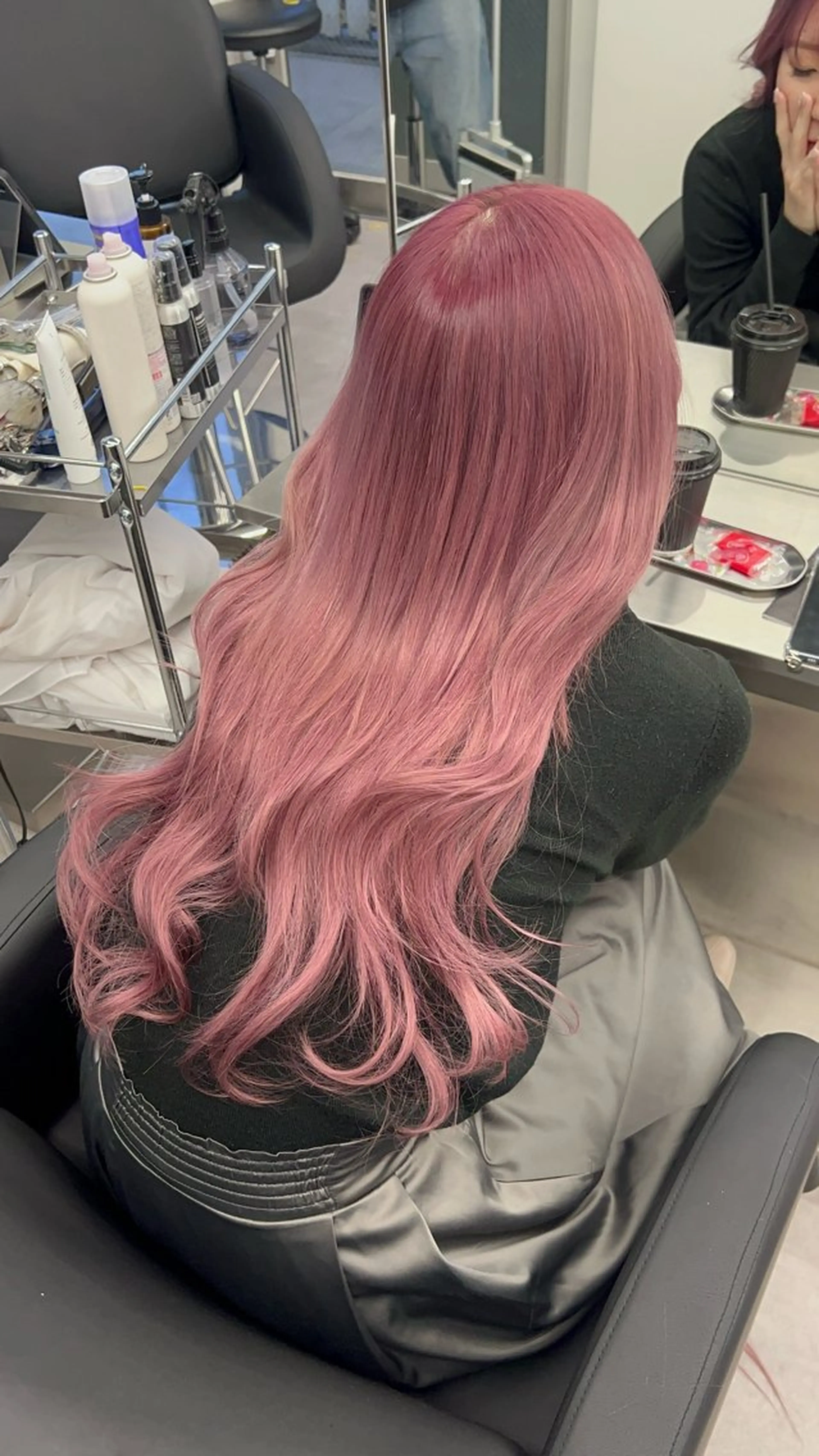 【ケアブリーチ】ダブルカラー＋100%人毛シールエクステ80本🤎の写真