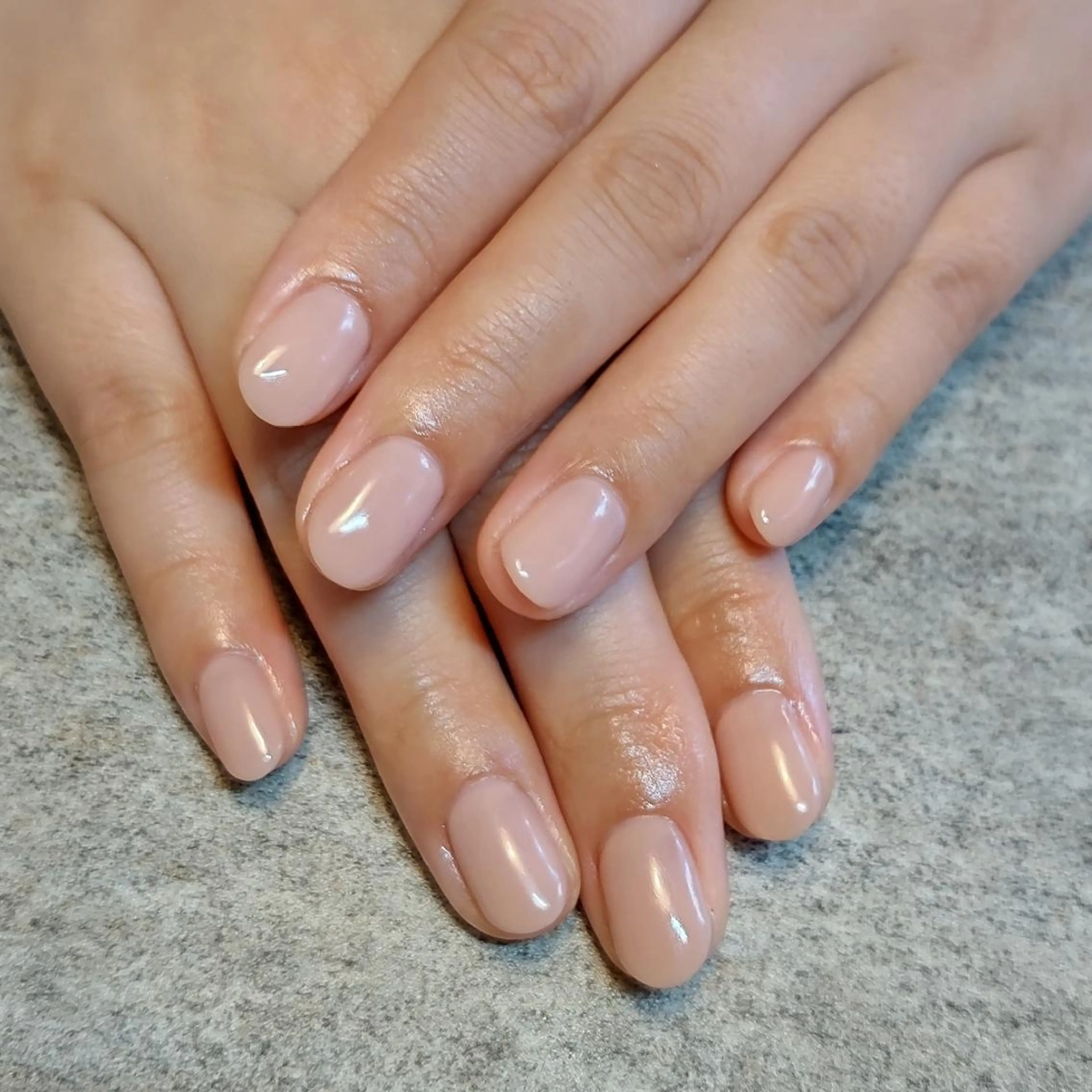 ネイル ワンカラーネイル ジェヌインネイル 河内のネイルデザイン