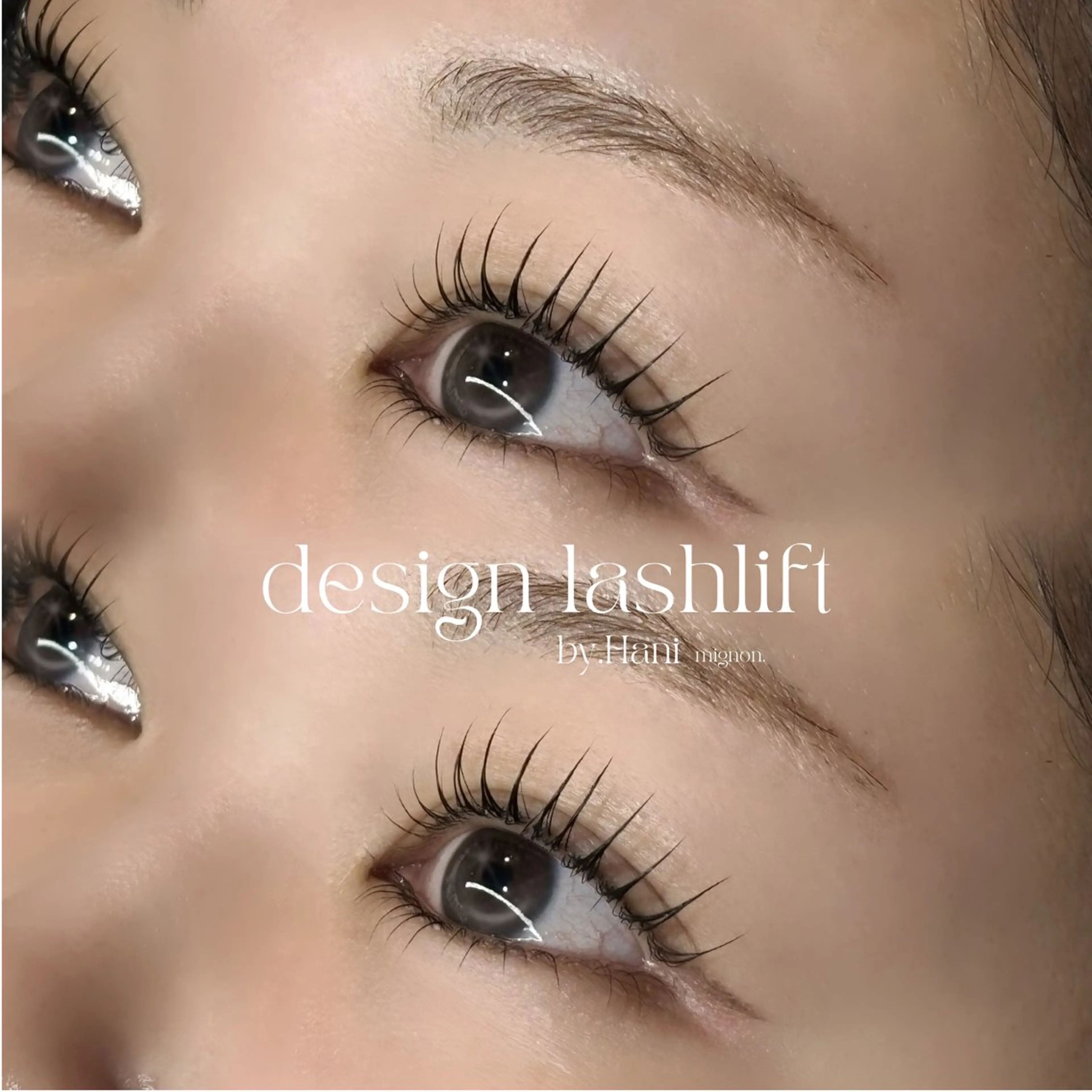 マツエク・マツパ ナチュラル まつげパーマ 美容室FaB千葉店所属・Hani🌛 マツパ/アイブロウのマツエク・マツパデザイン